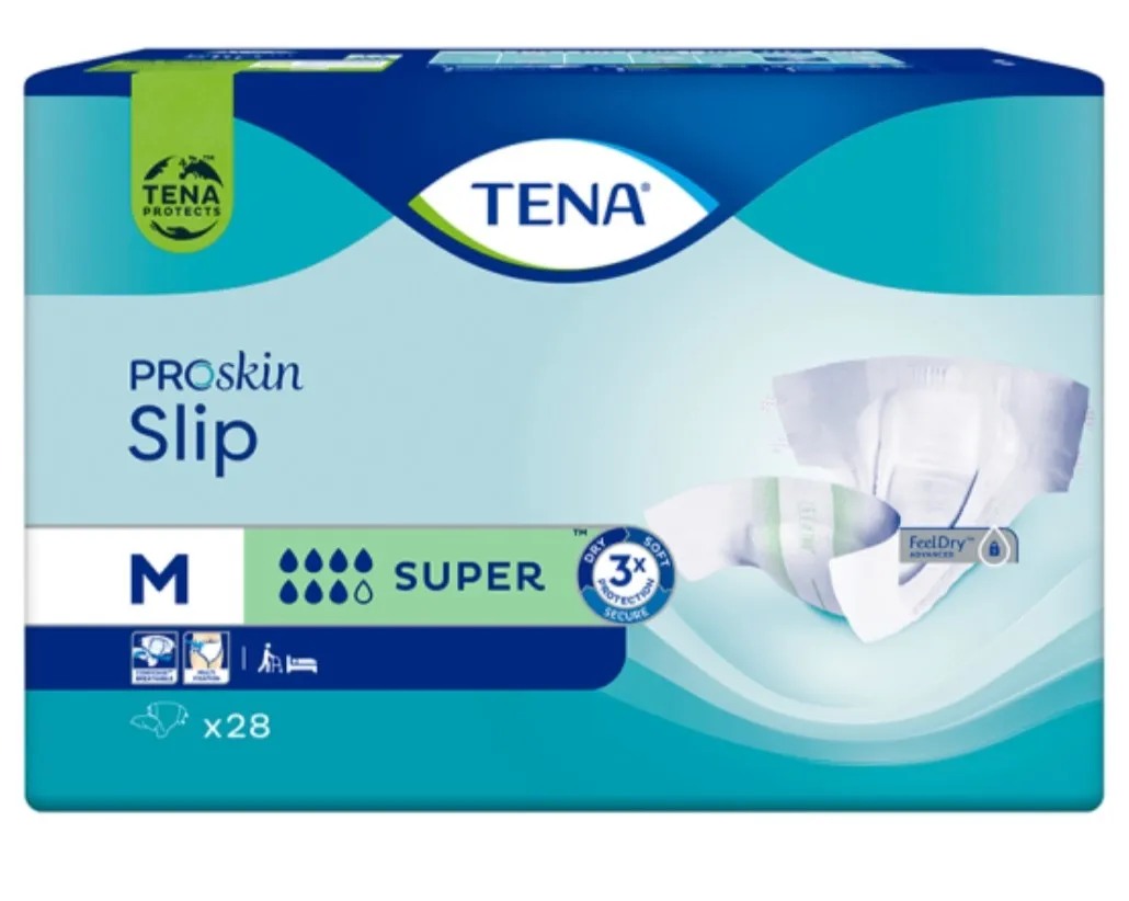 TENA sauskelnės SLIP SUPER, M dydis, N28 -  