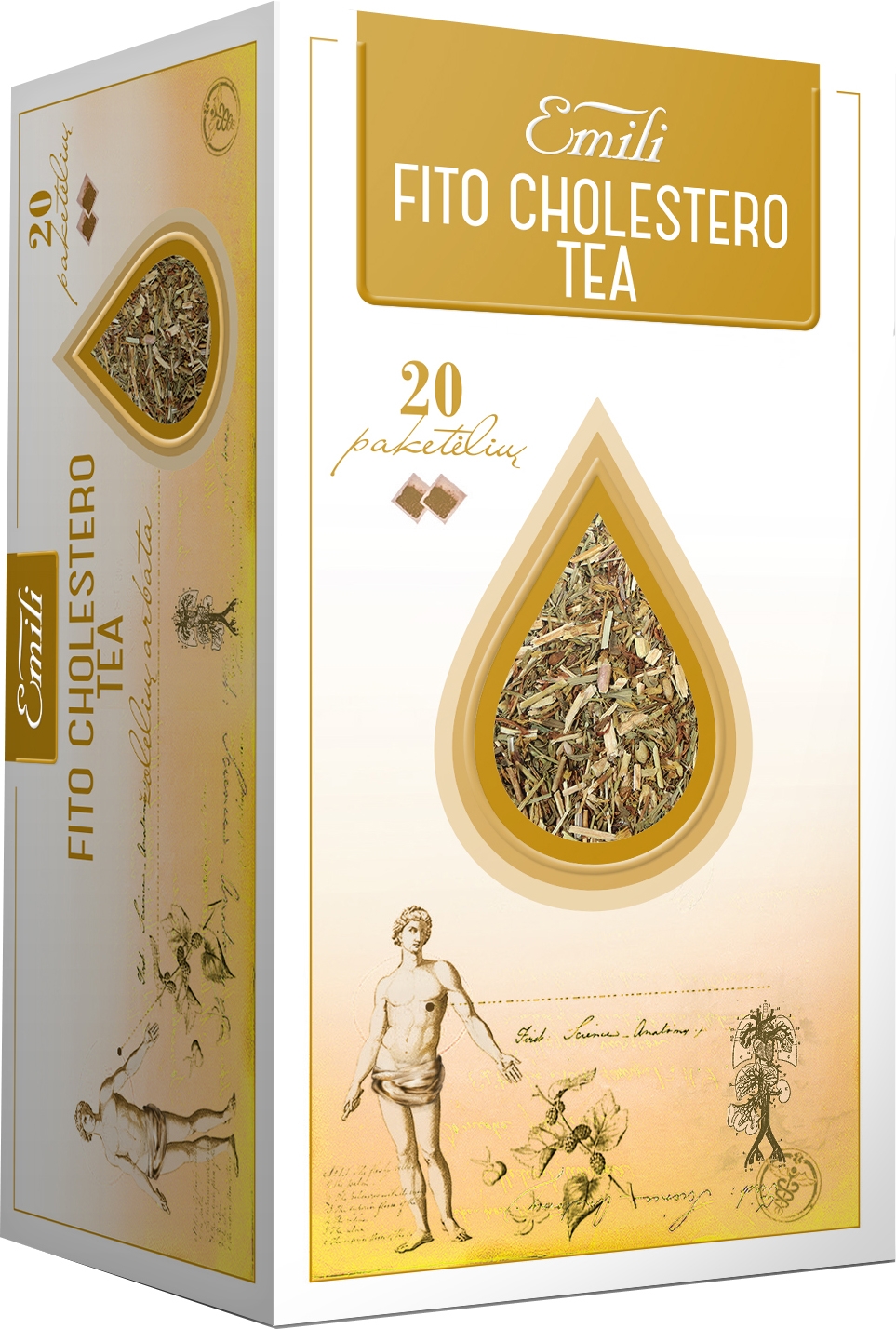 EMILI arbata FITO CHOLESTERO, 1.5g x N20 -  