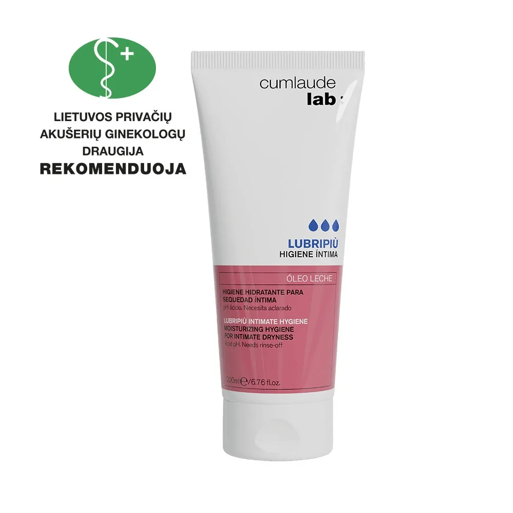 CUMLAUDE LAB intymios higienos prausiklis LUBRIPIU, 200 ml -  