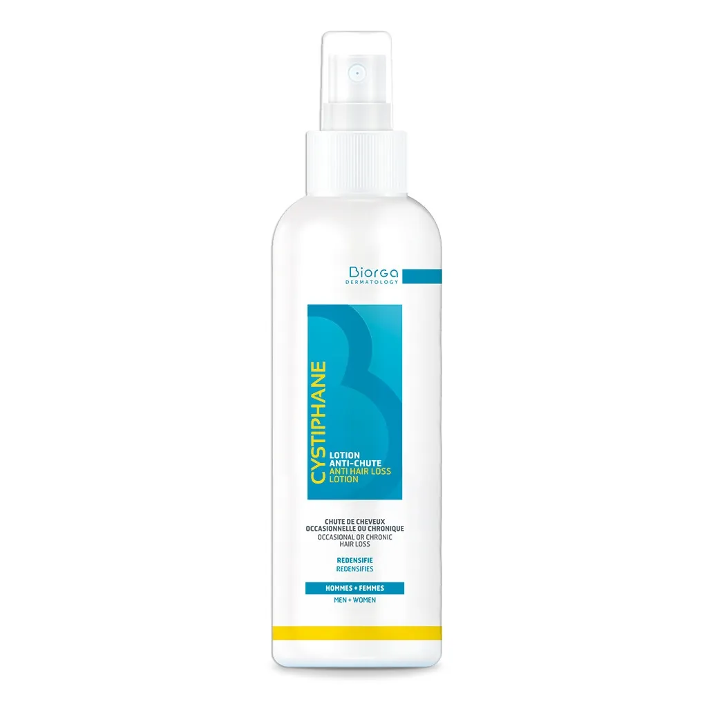 BIORGA losjonas nuo plaukų slinkimo CYSTIPHANE B6, 125ml -  