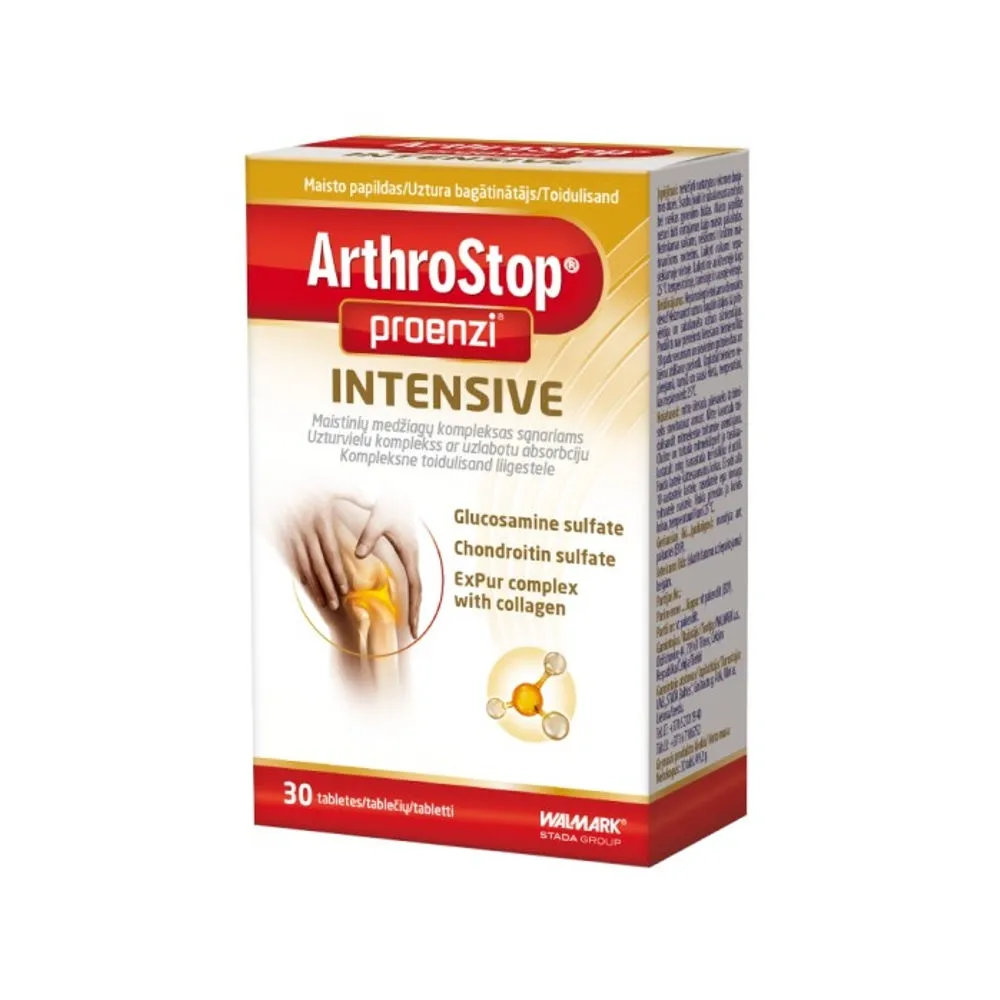 ARTHROSTOP PROENZI INTENSIVE (kompleksas sąnariams), 30 tablečių -  4