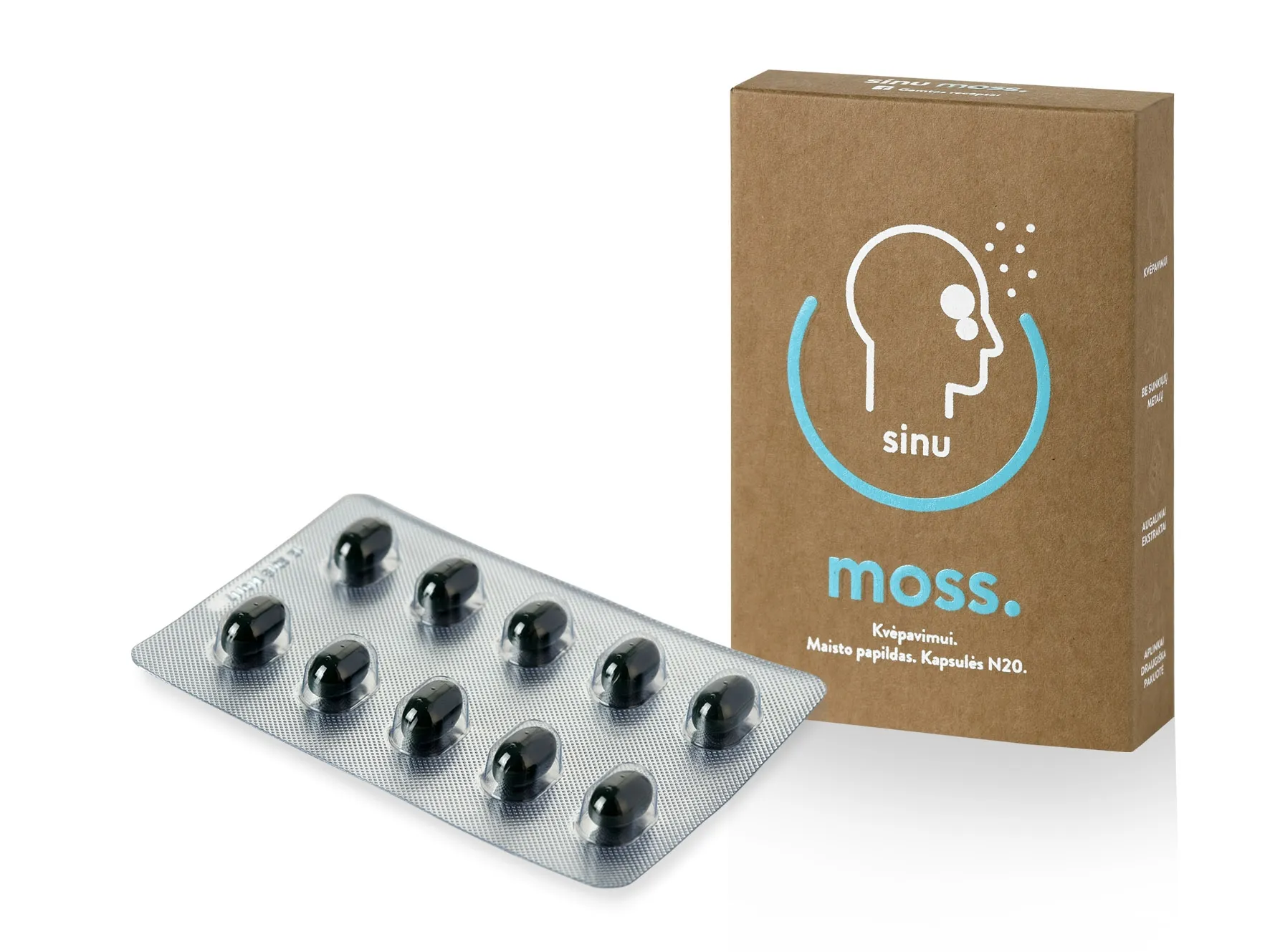 SINUMOSS kapsulės, N20 -  