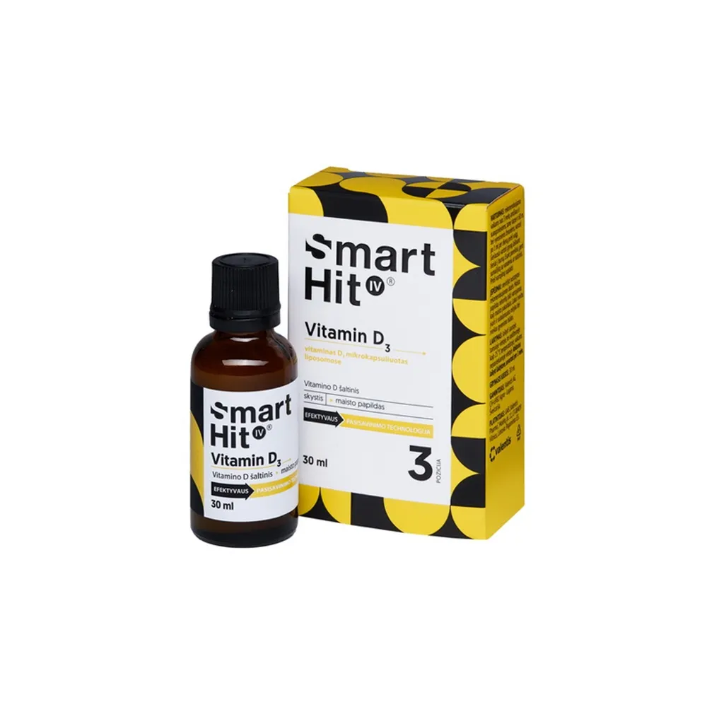 SMARTHIT IV VITAMIN D3, 30ml -  