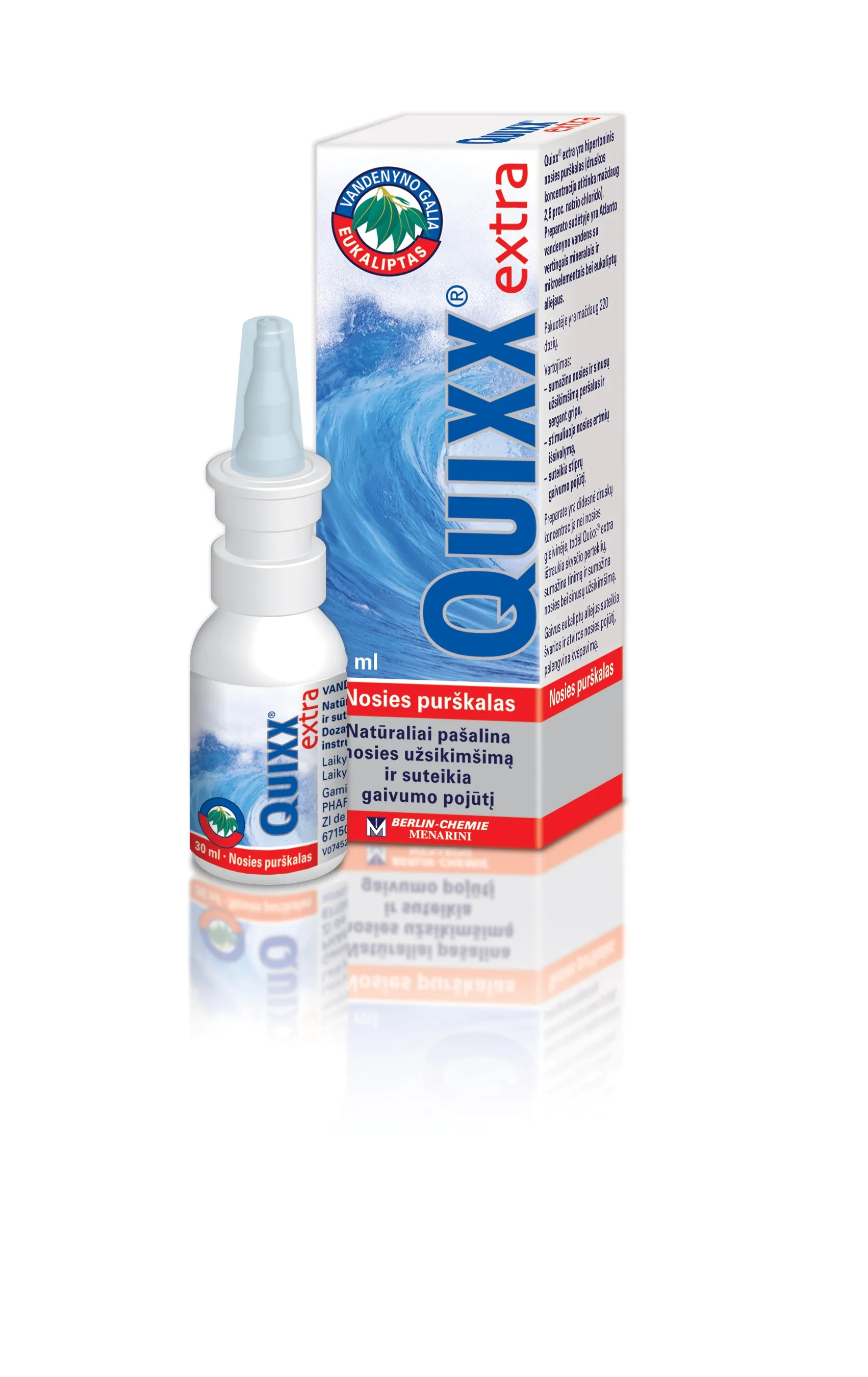 QUIXX® nosies purškalas EXTRA, 30ml -  