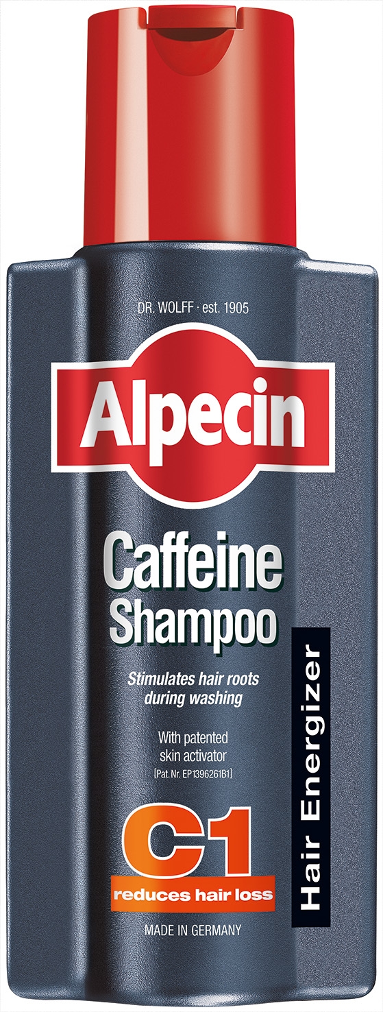 ALPECIN šampūnas su kofeinu nuo plaukų slinkimo C1, 250ml -  