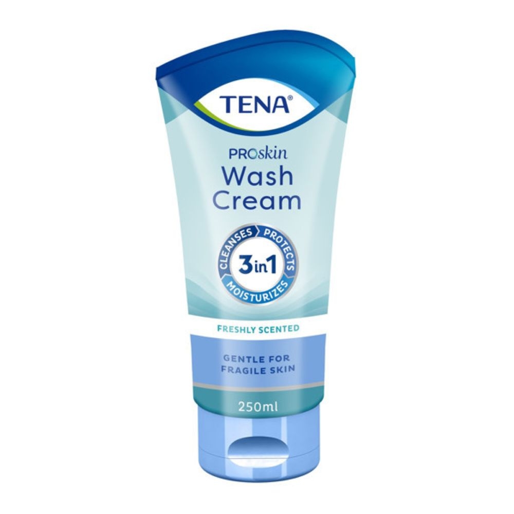 TENA prausiamasis kremas WASH CREAM, 250ml -  