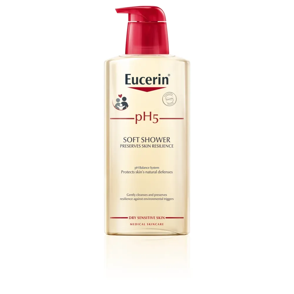 EUCERIN® pH5 švelnus dušo gelis jautriai odai, 400ml -  