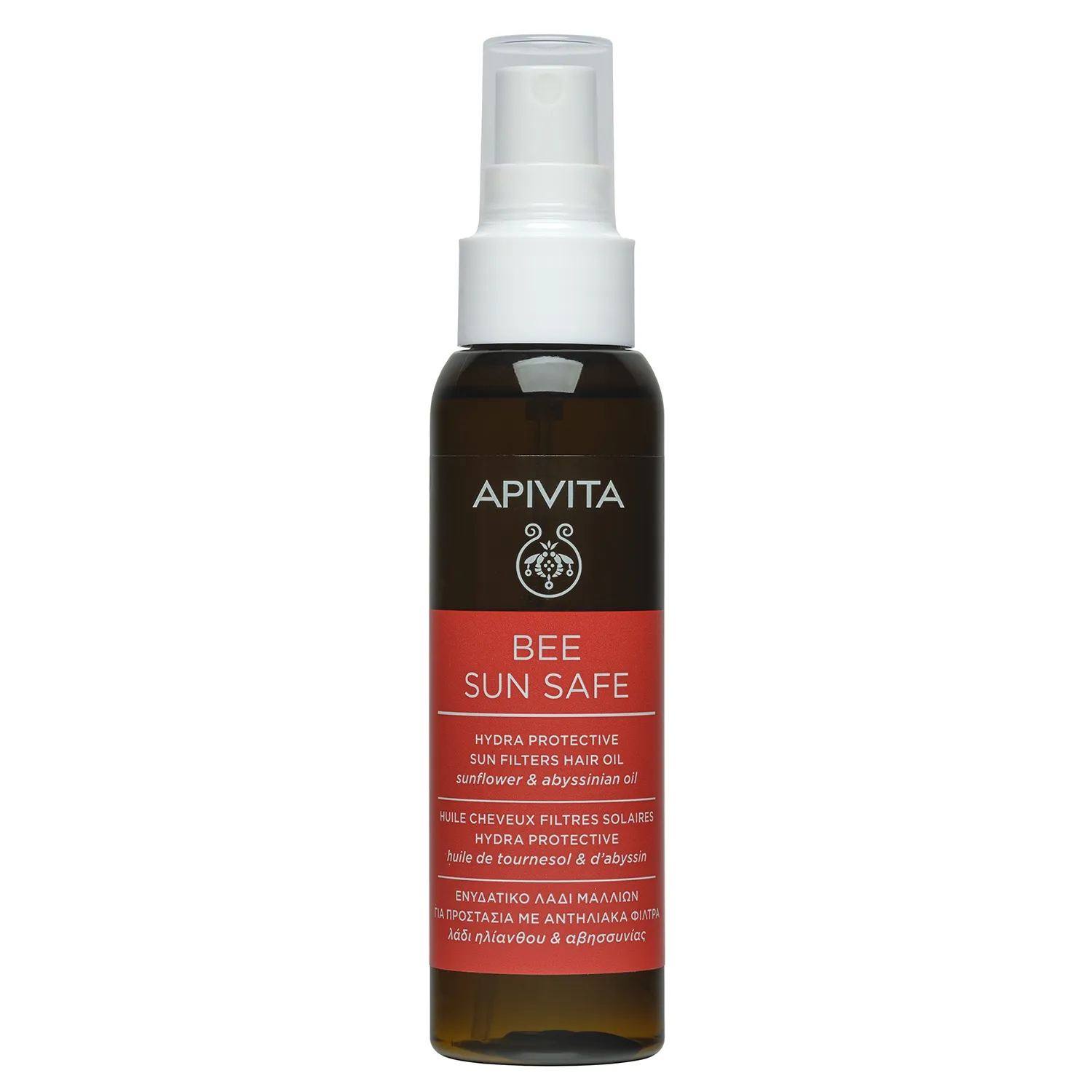 APIVITA plaukų aliejus BEE SUN SAFE, 100ml -  
