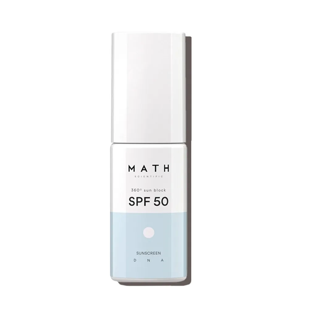 MATH drėkinantis mineralinis losjonas SPF50, 30ml -  