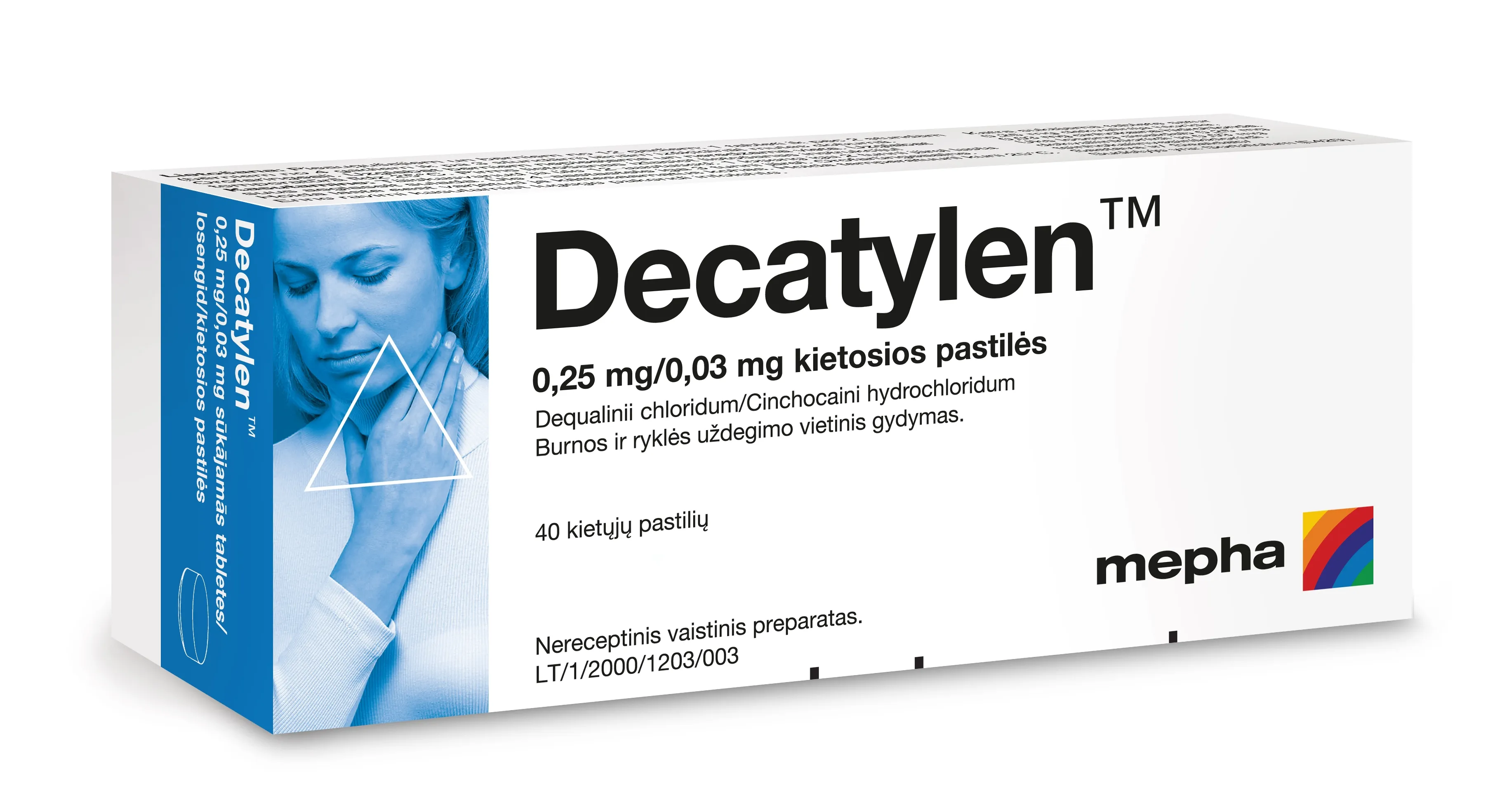 Decatylen 0,25/0,03mg lozenges N40 -  