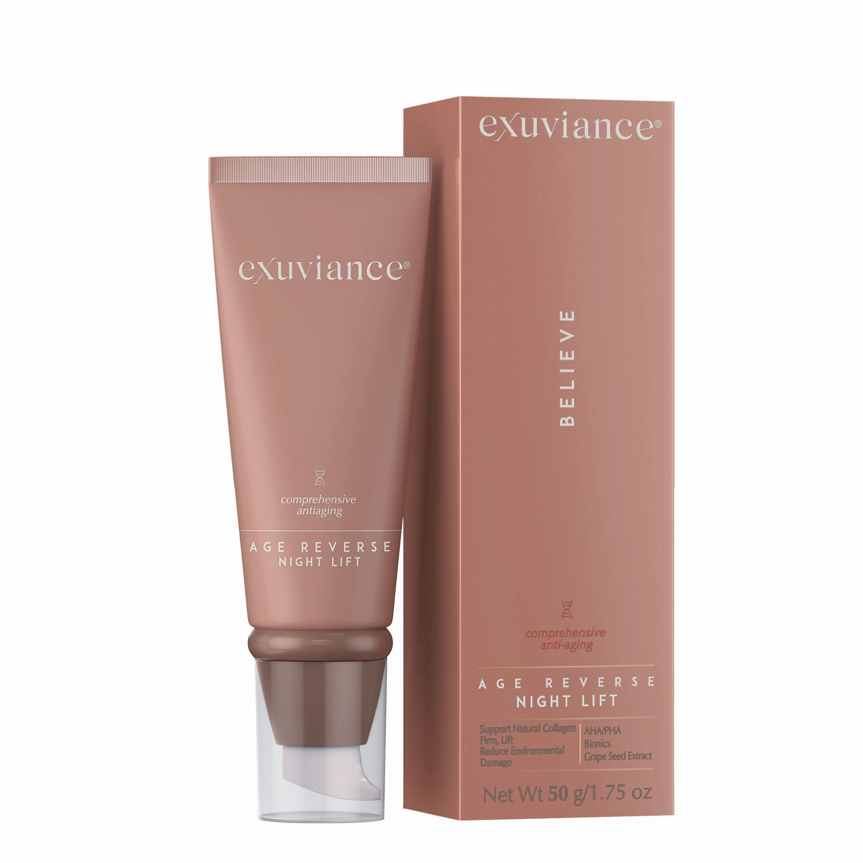 EXUVIANCE stangrinamasis naktinis kremas AGE REVERSE, 50g -  