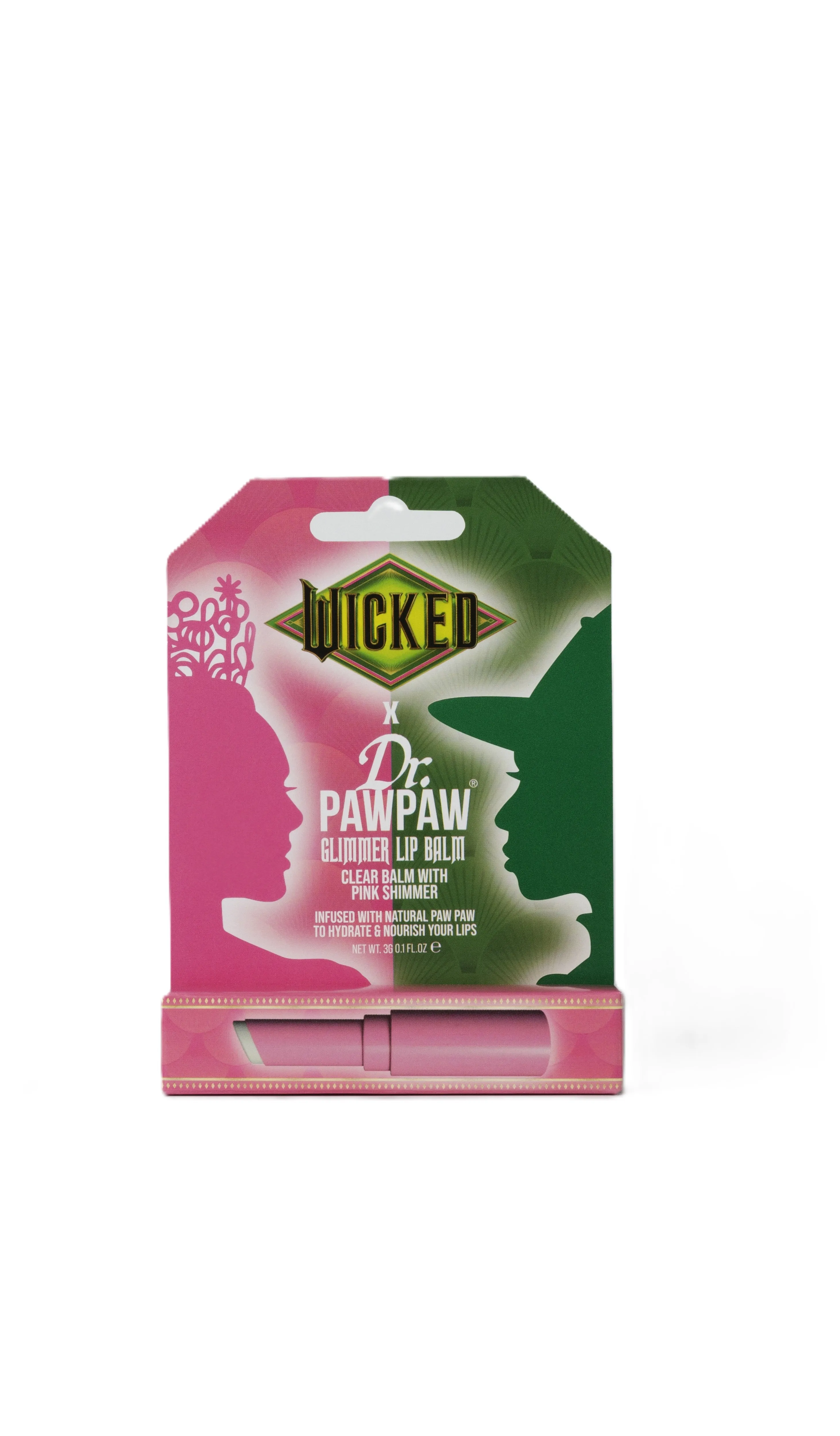 Dr. PAWPAWbalzamas pieštukas lūpoms WICKED x GLIMMER -  