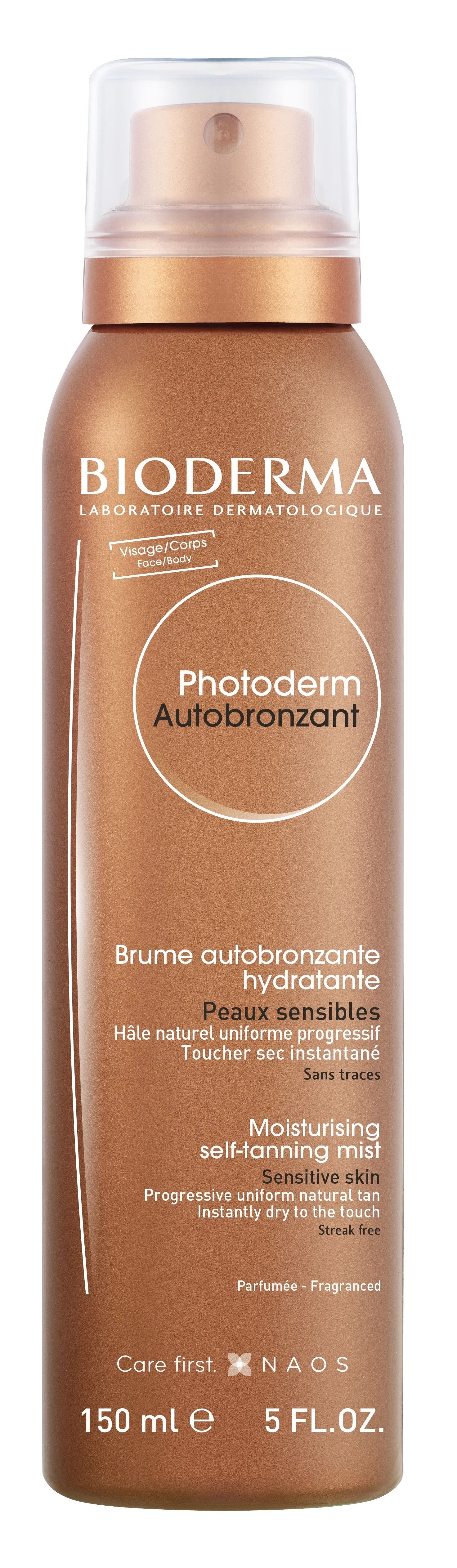 BIODERMA savaiminio įdegio migla PHOTODERM AUTOBRONZANT, 150ml -  