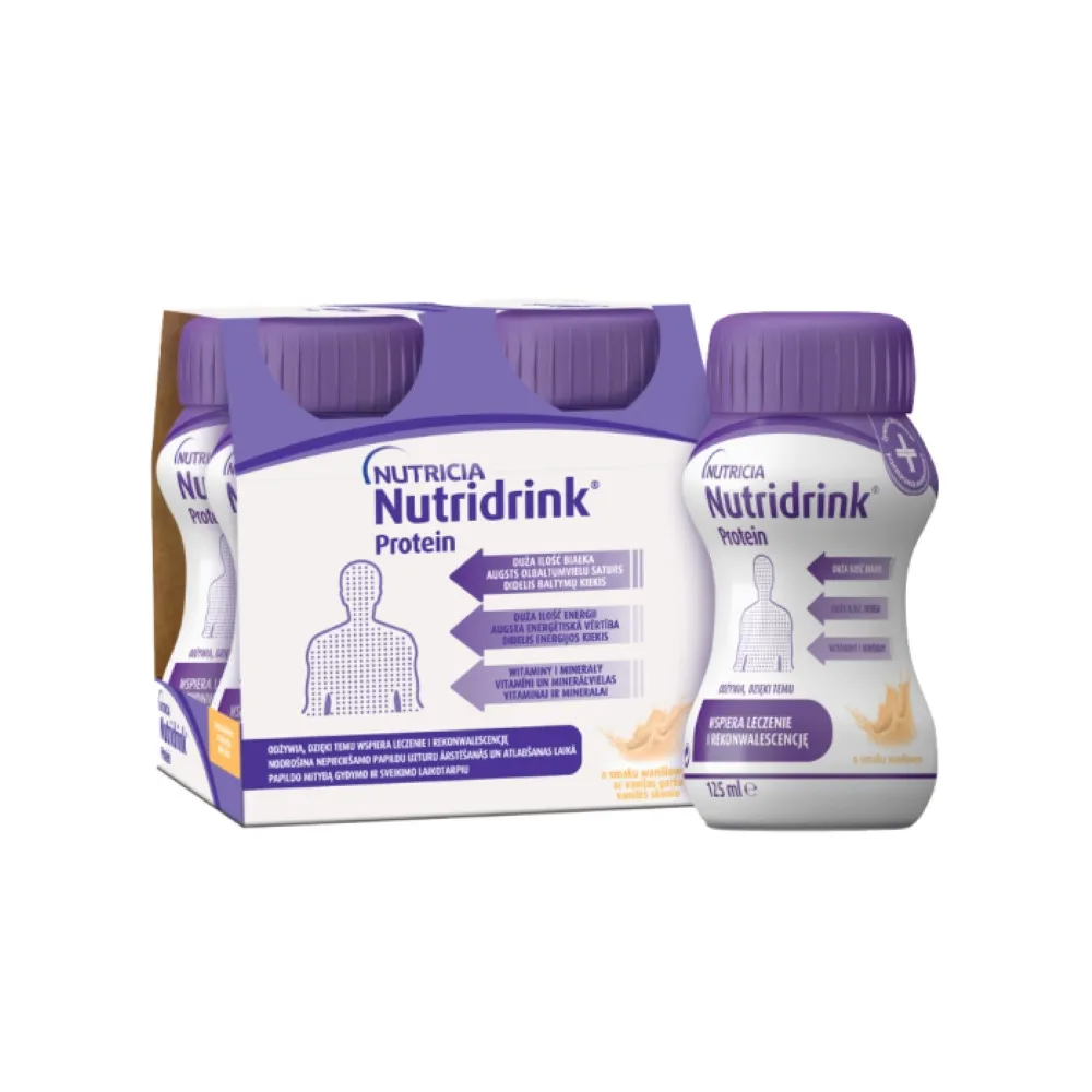 NUTRIDRINK vanilės skonio, 125ml N4 -  