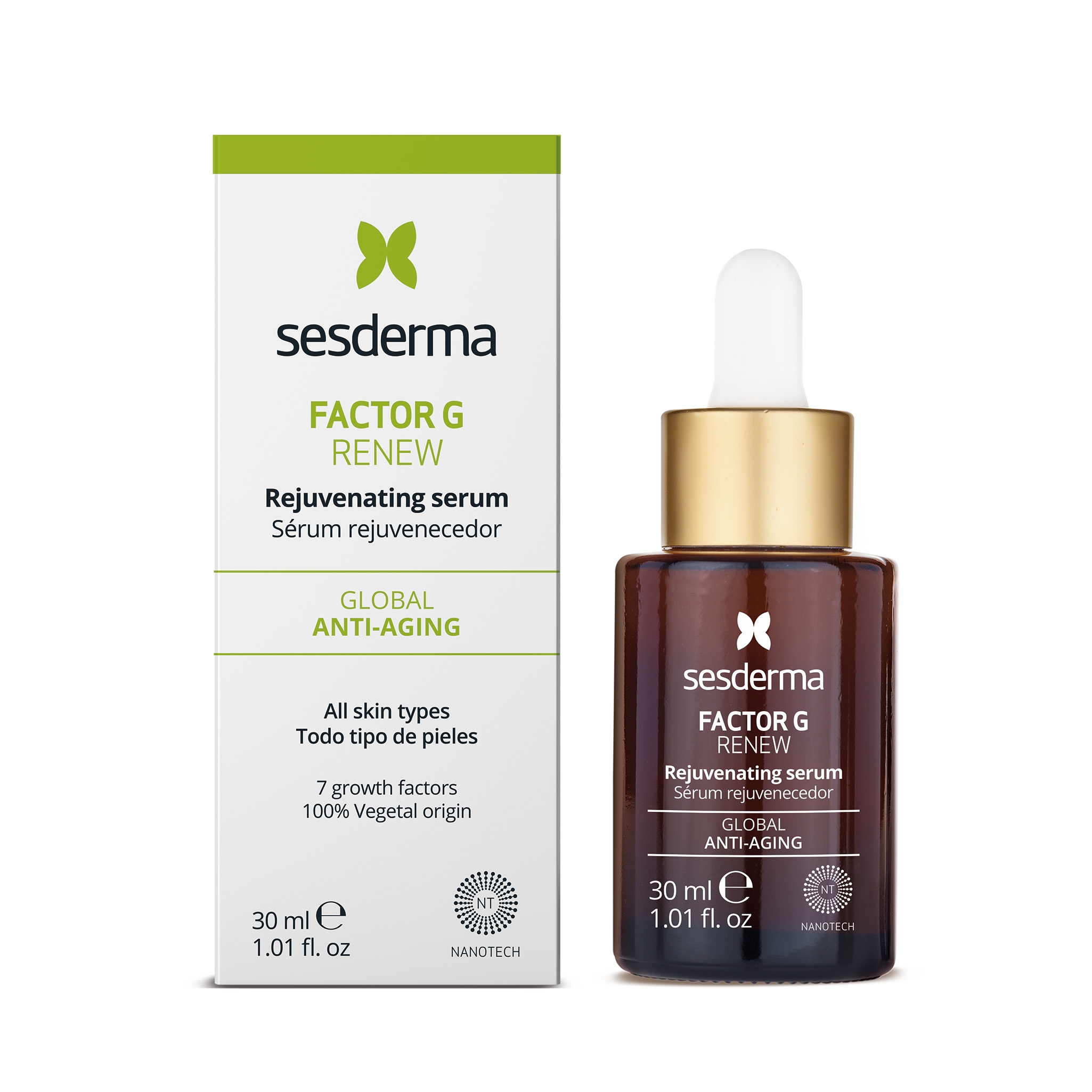 SESDERMA regeneruojamasis serumas FACTOR G, 30ml -  