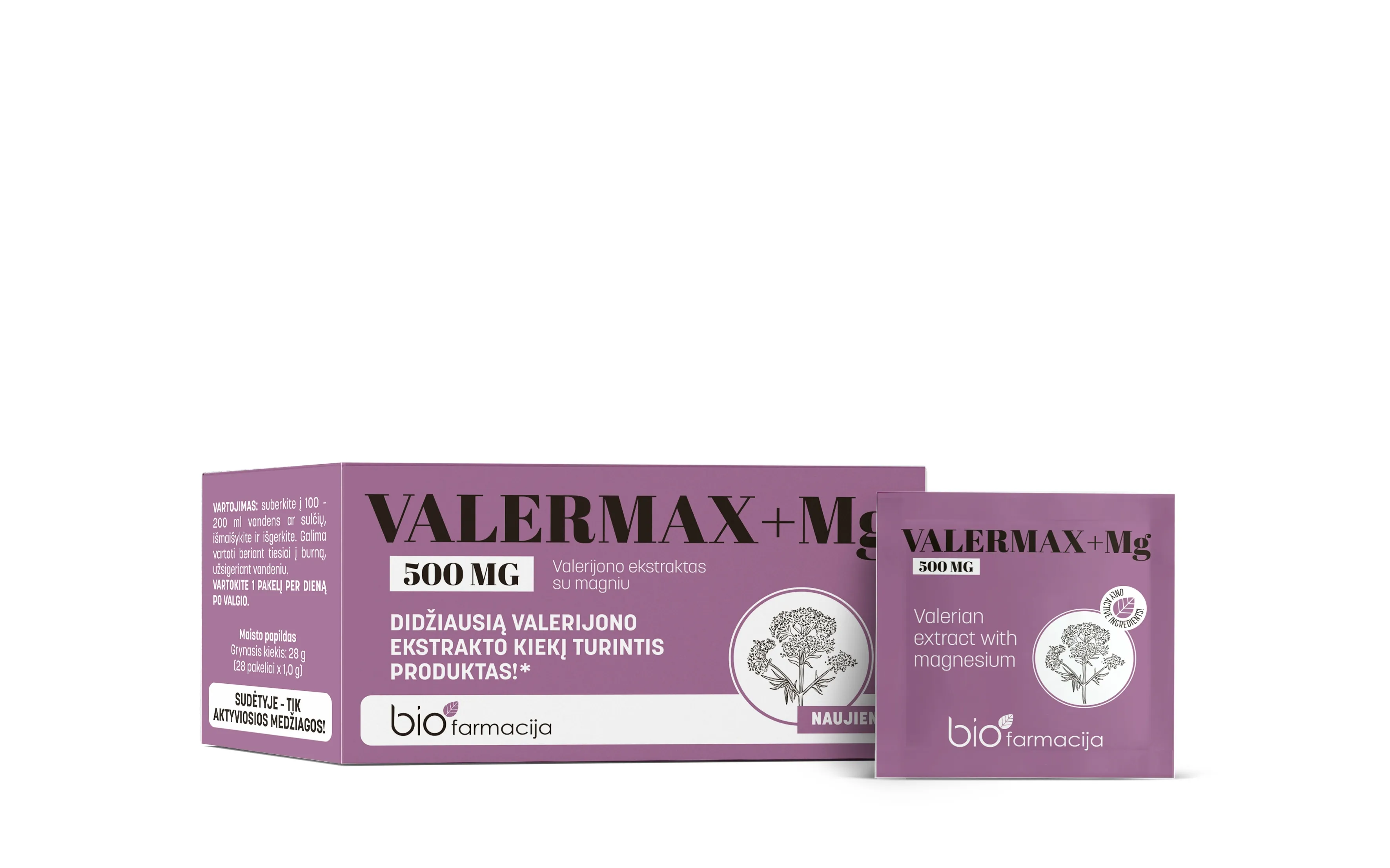 ValerMax + Mg, milteliai, N28 -  