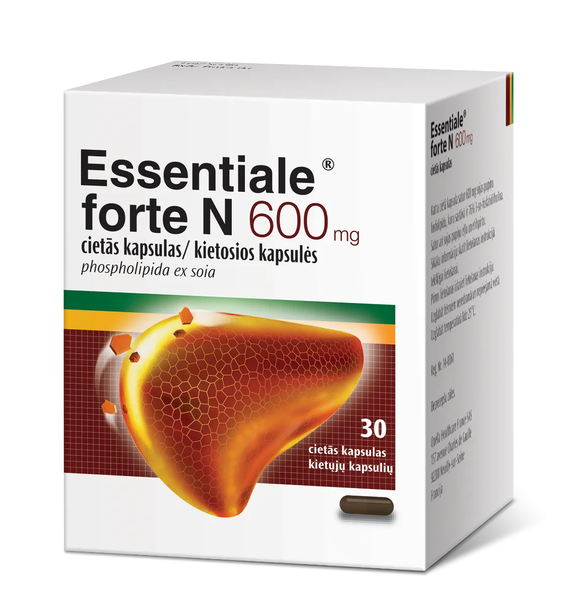 Essentiale forte N 600mg caps. N30 -  2