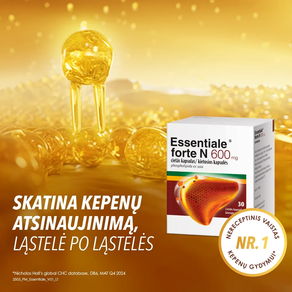 Essentiale forte N 600mg caps. N30 -  2