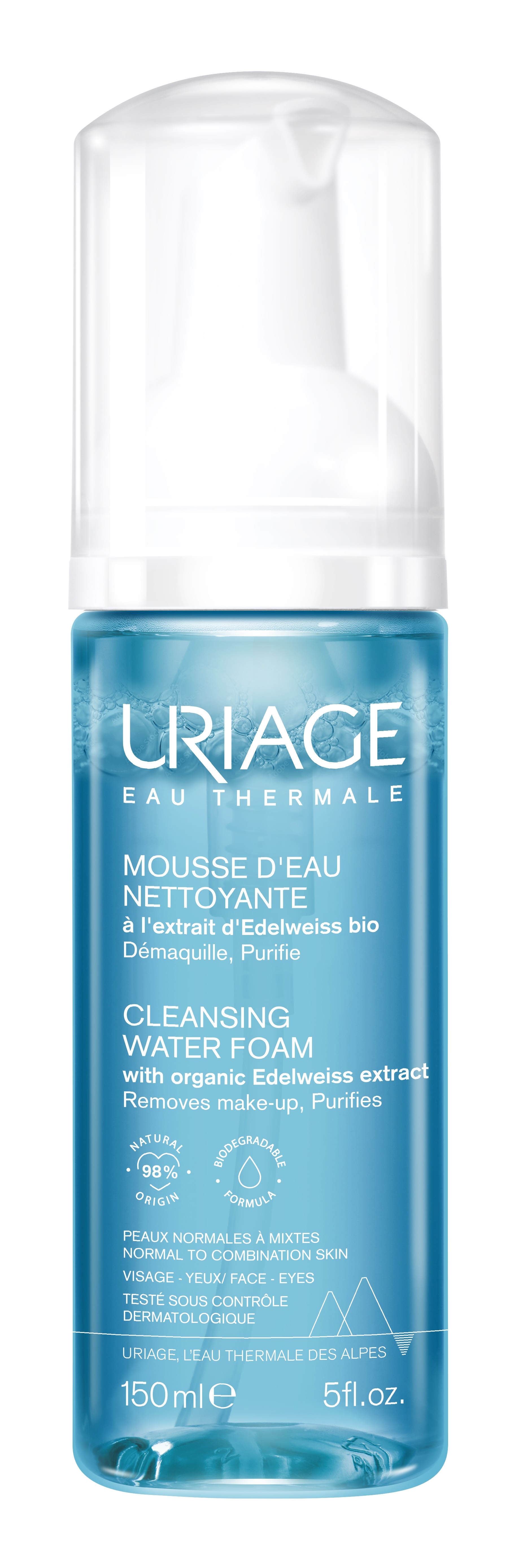 URIAGE prausimosi putos veidui ir akims, 150ml -  
