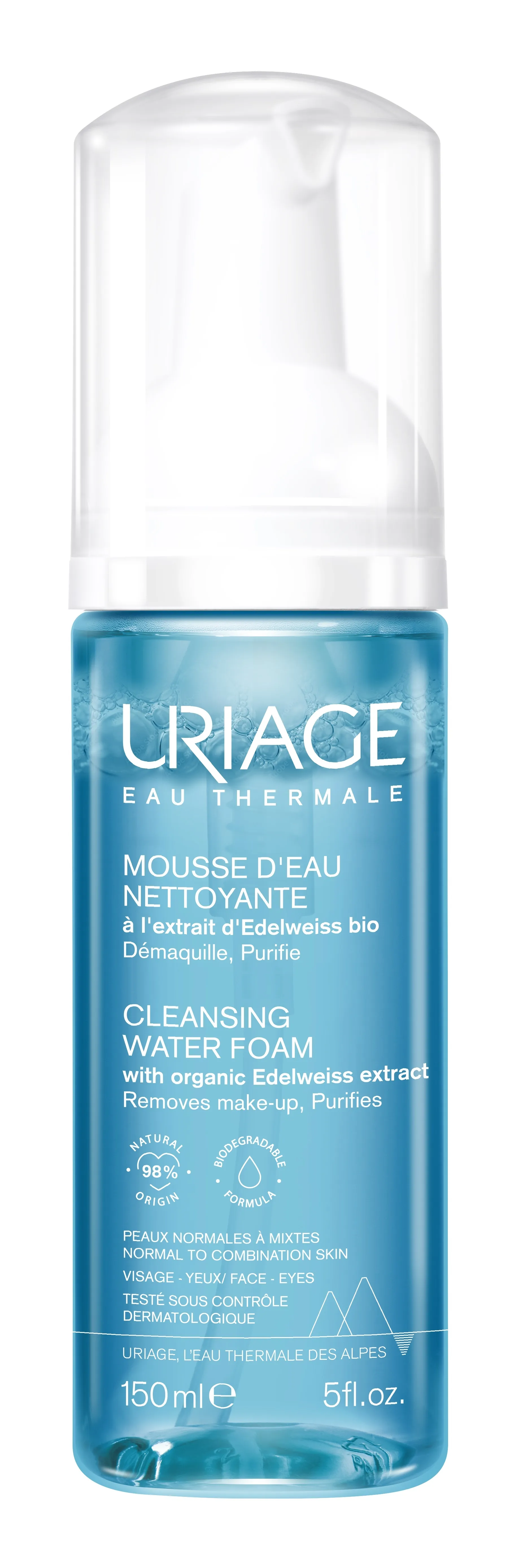 URIAGE prausimosi putos veidui ir akims, 150ml -  