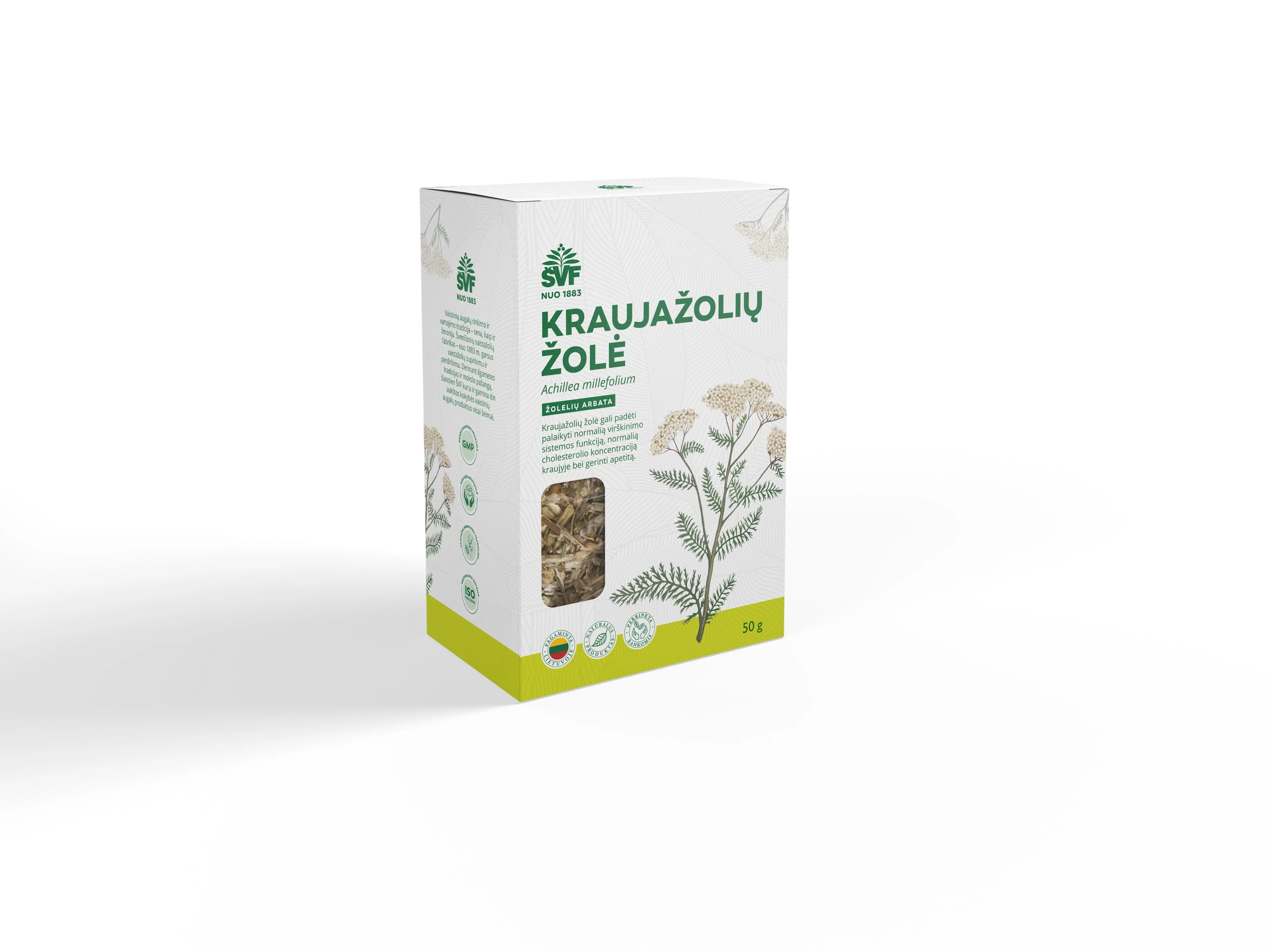 ŠVF žolelių arbata KRAUJAŽOLIŲ ŽOLĖ, 50g -  