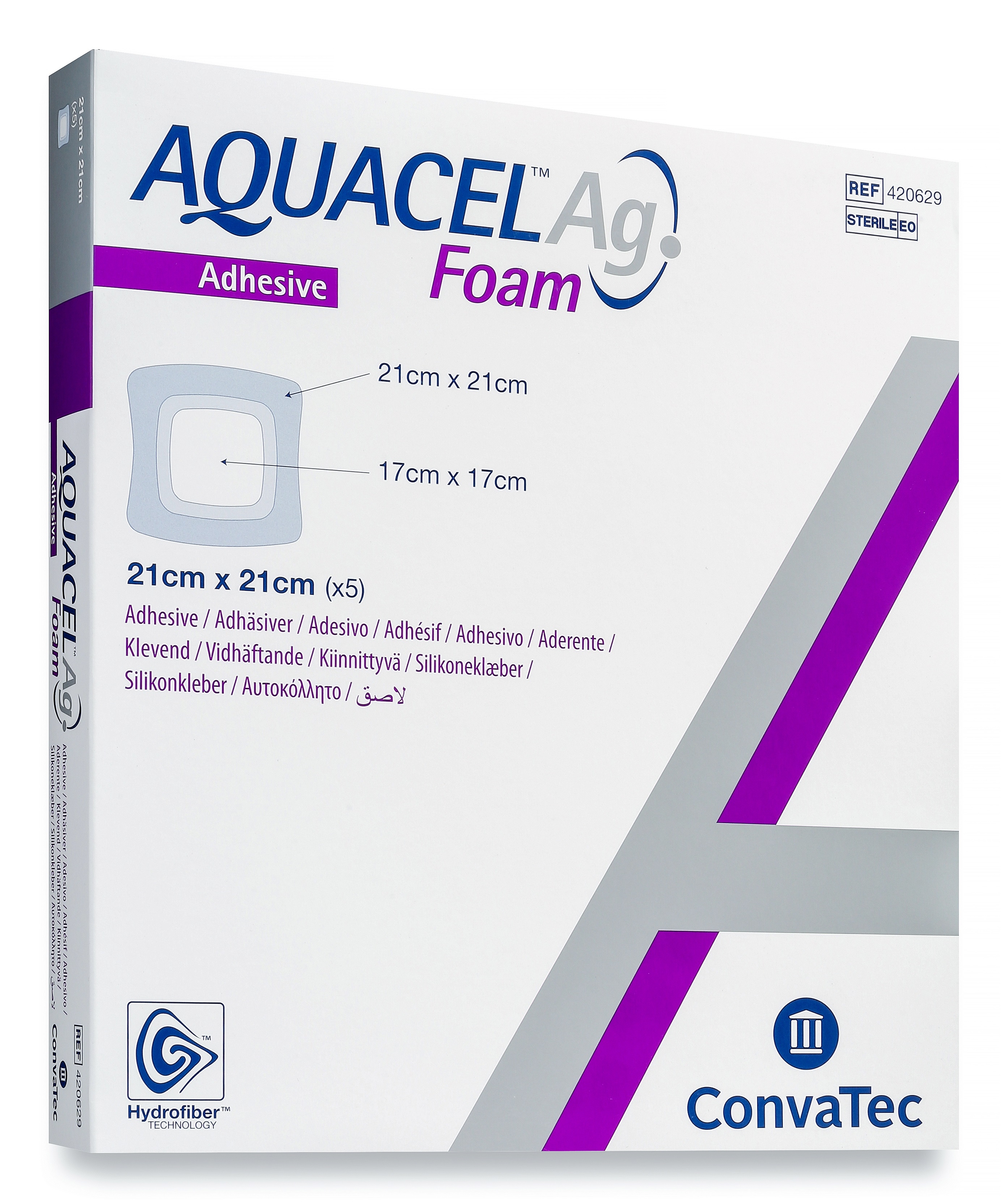 Aquacel AG Foam 21x21cm N5 -  