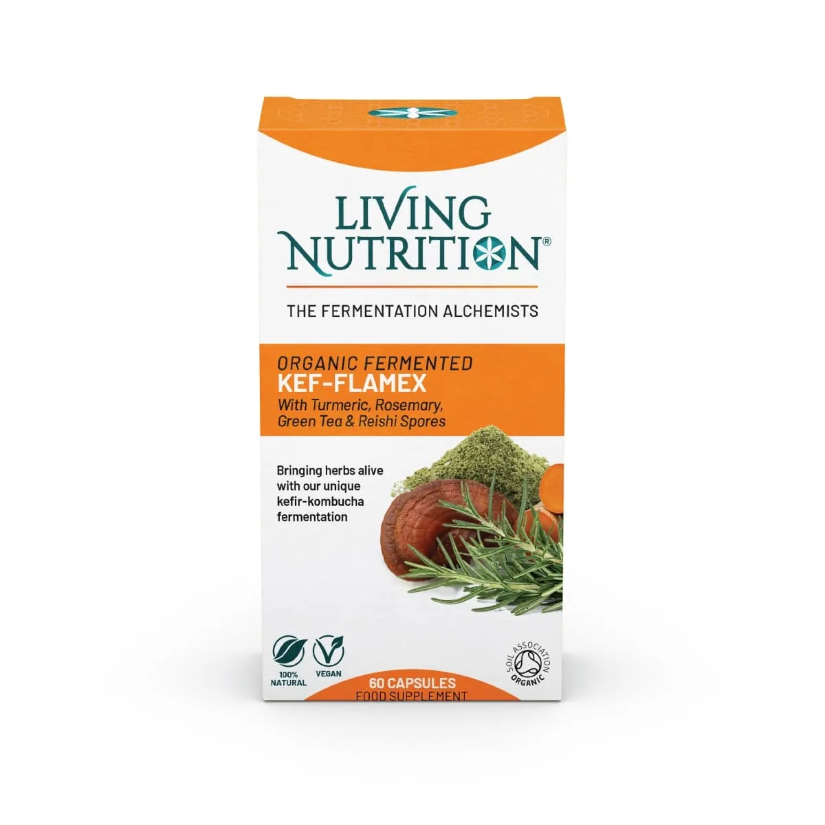LIVING NUTRITION KEF-FLAMEX, N60 -  