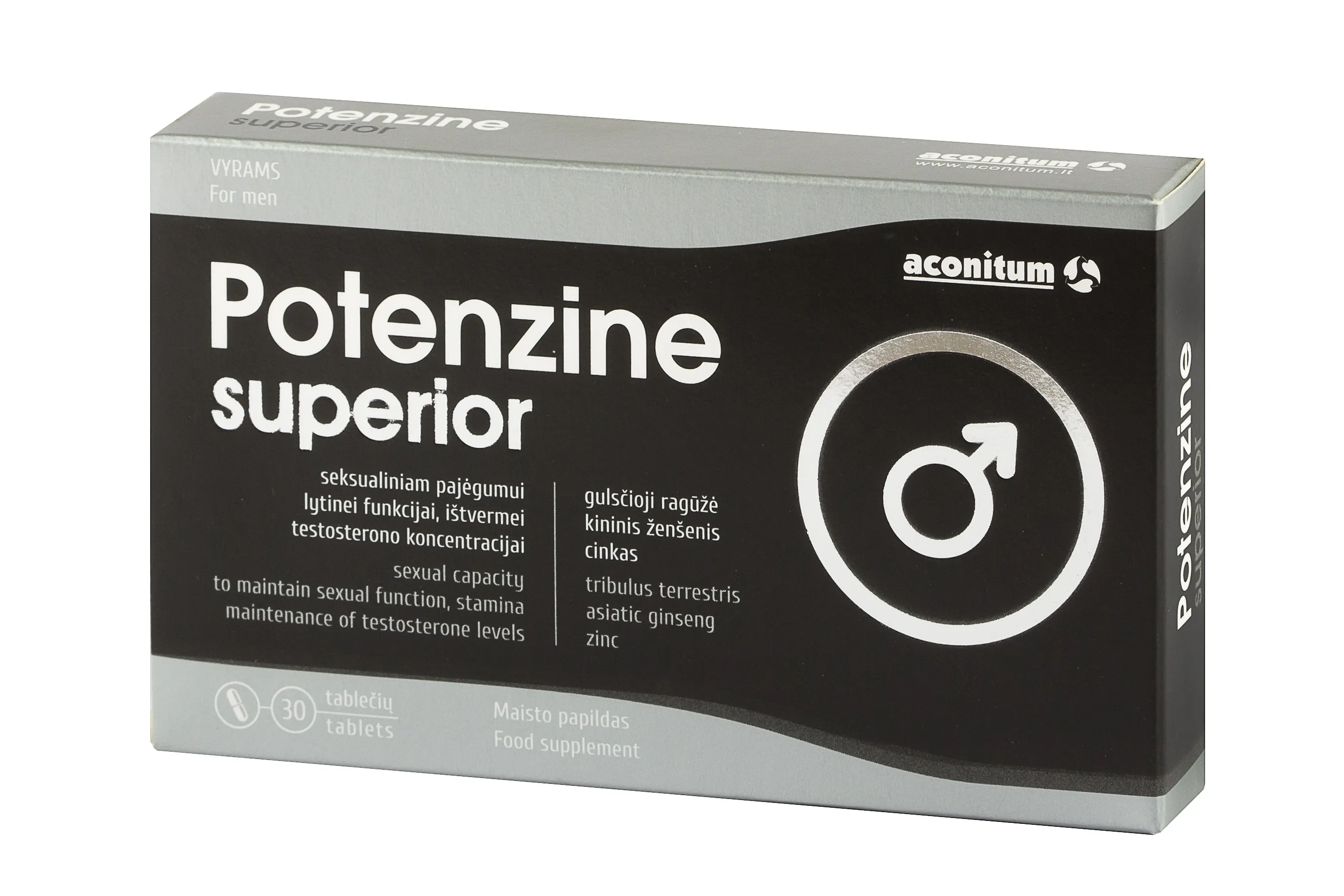 ACONITUM POTENZINE SUPERIOR, 30 tablečių -  