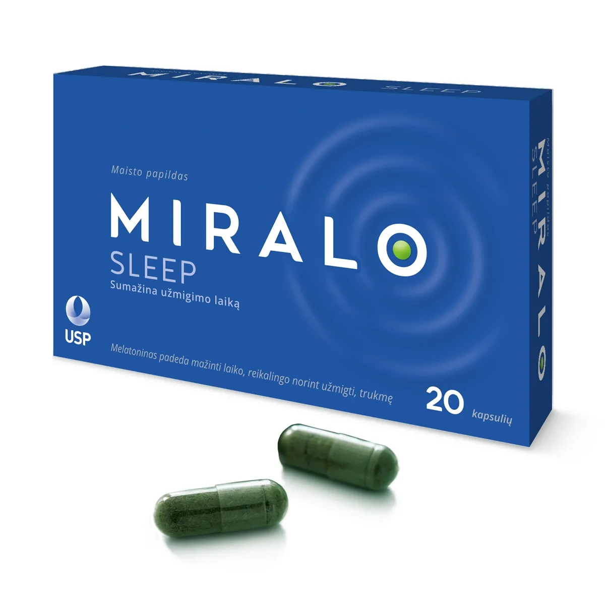 MIRALO SLEEP, 20 kapsulių -  