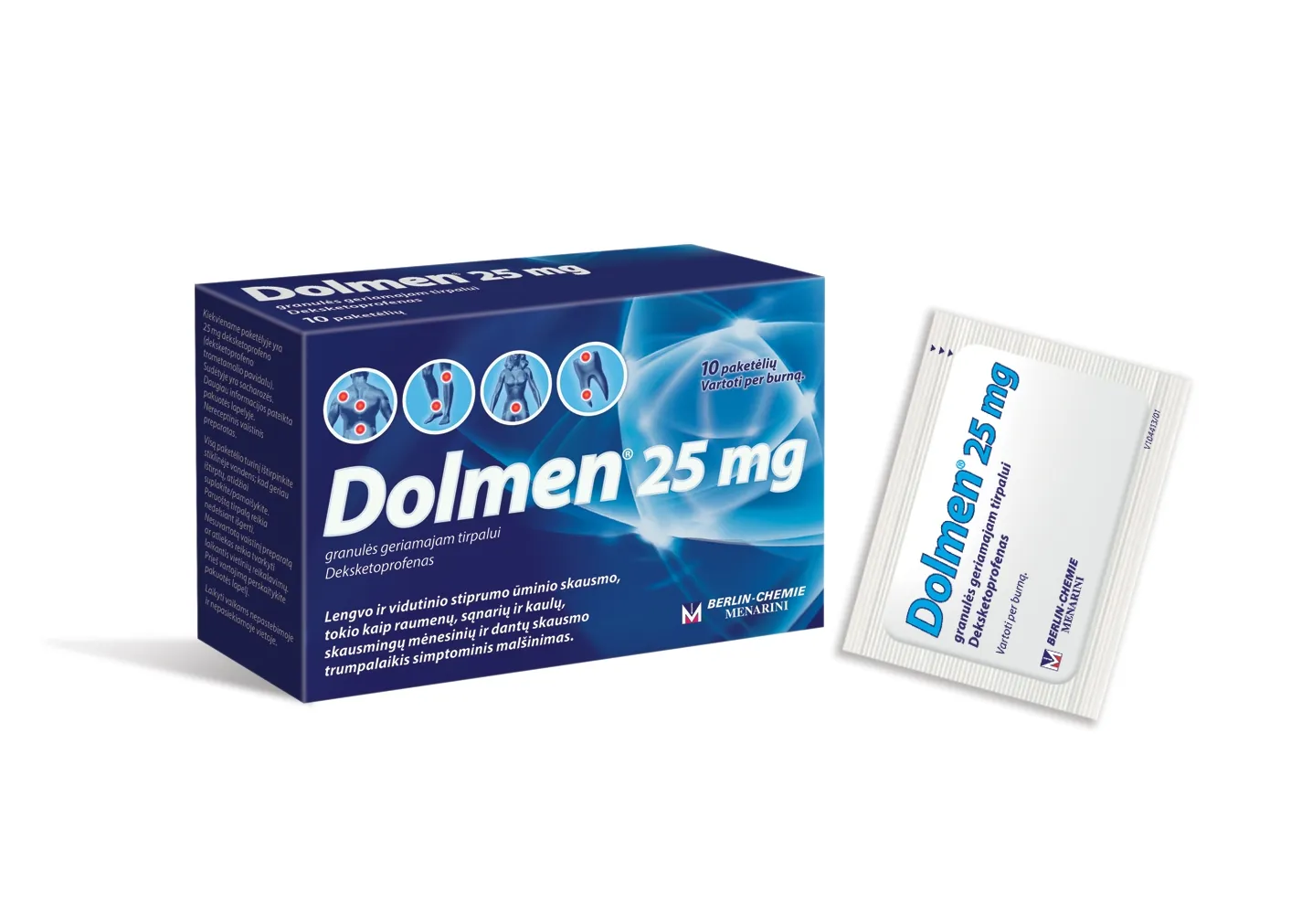 Dolmen 25mg gran.tirp. N10 -  
