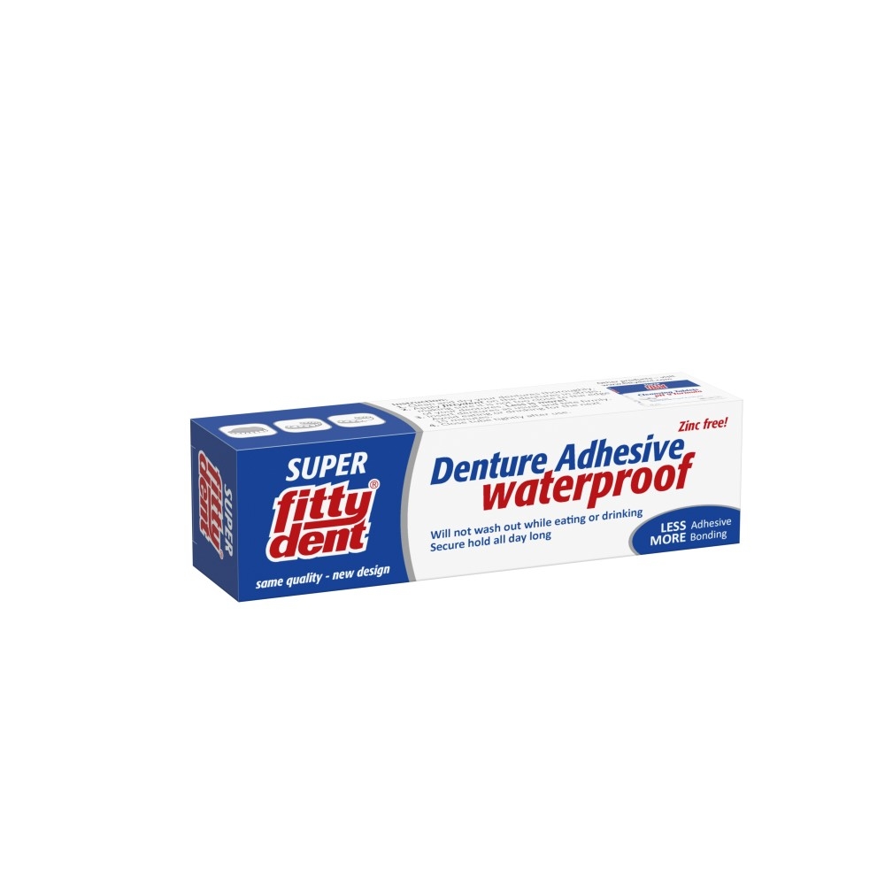 FITTYDENT dantų protezų fiksuojamasis kremas SUPER, 20g -  