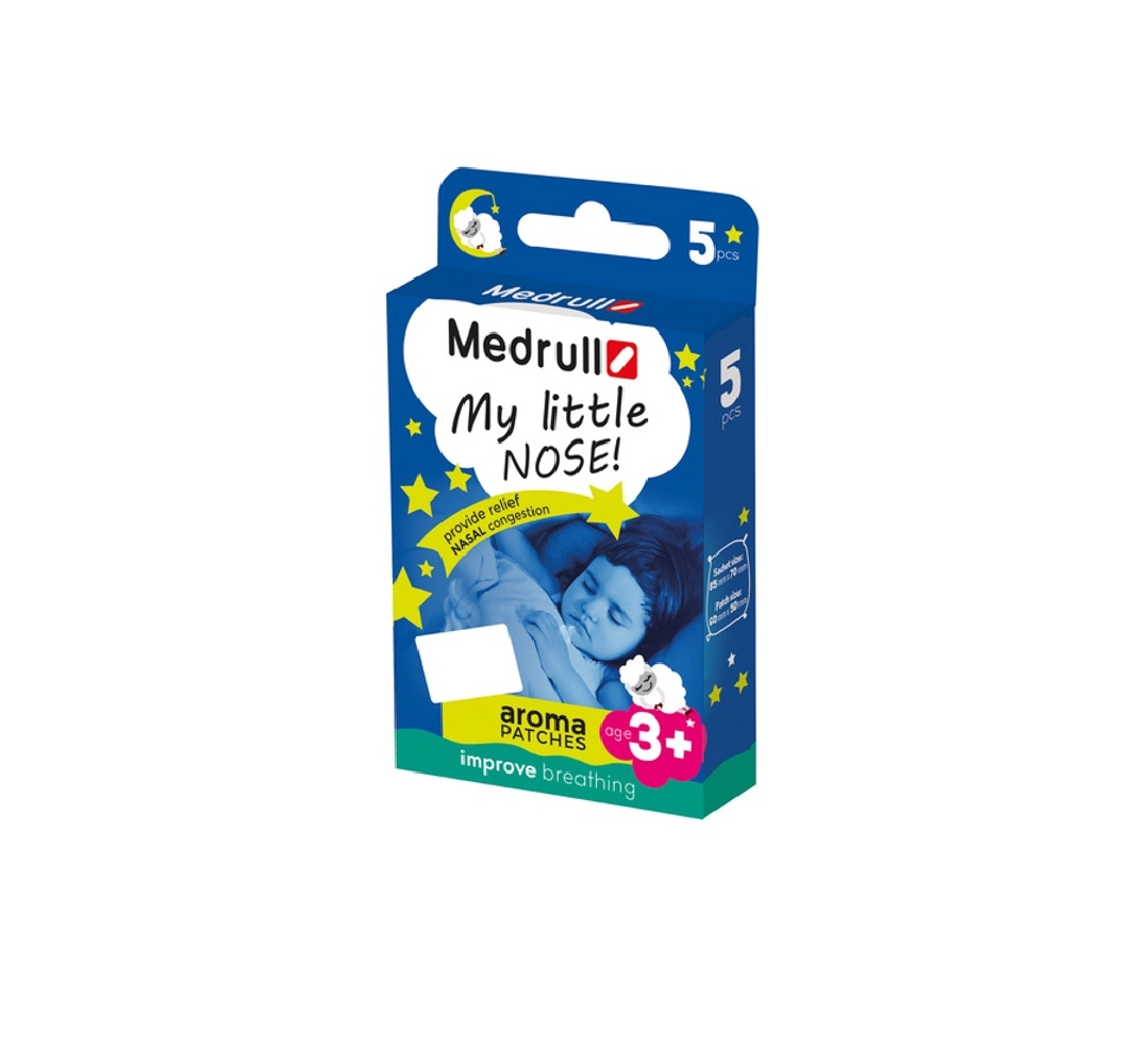 MEDRULL kvėpavimo pleistras MY LITTLE NOSE, N5 -  