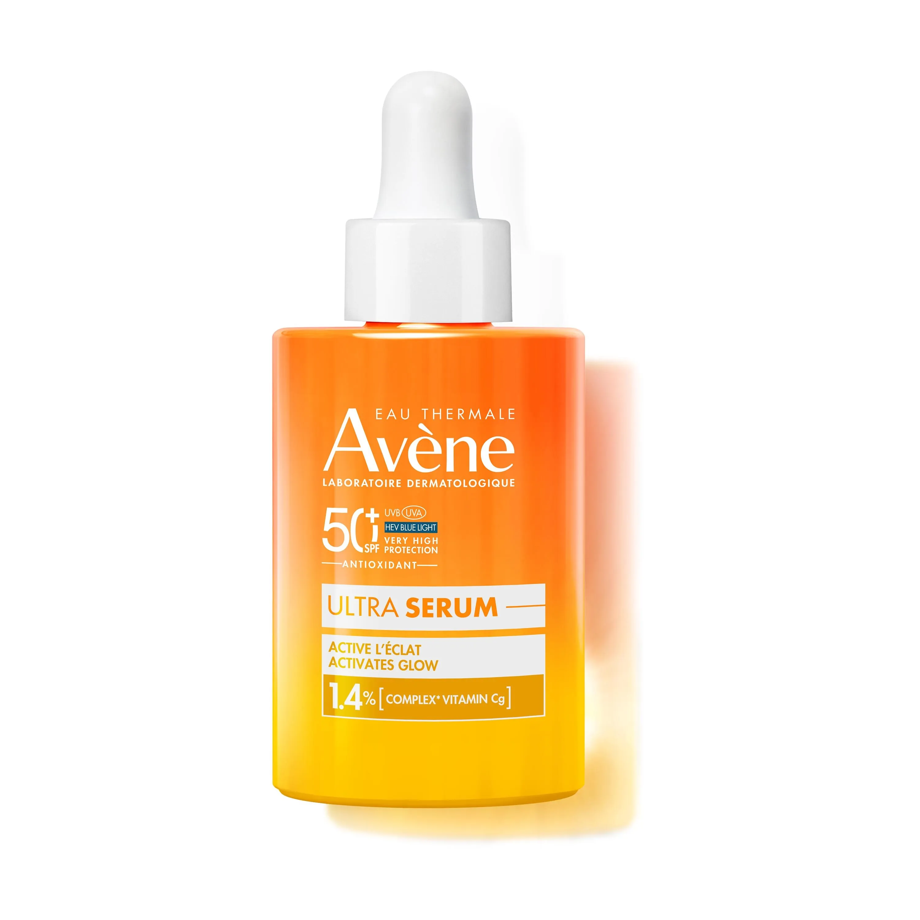EAU THERMALE AVENE ULTRA SERUM skaistinamasis serumas su vit.C SPF50+ -  