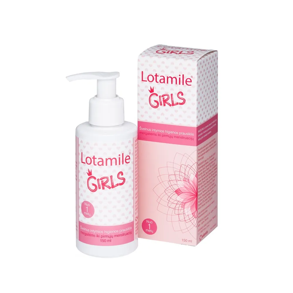 LOTAMILE intymios higienos prausiklis GIRLS, 150ml -  