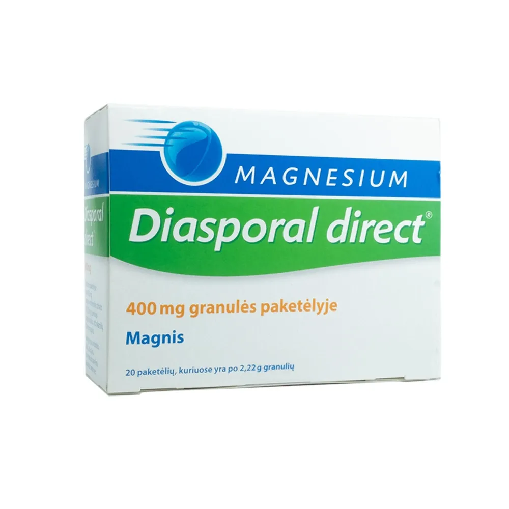 Magnesium Diasporal direct 400mg granulės paketėlyje N20 -  