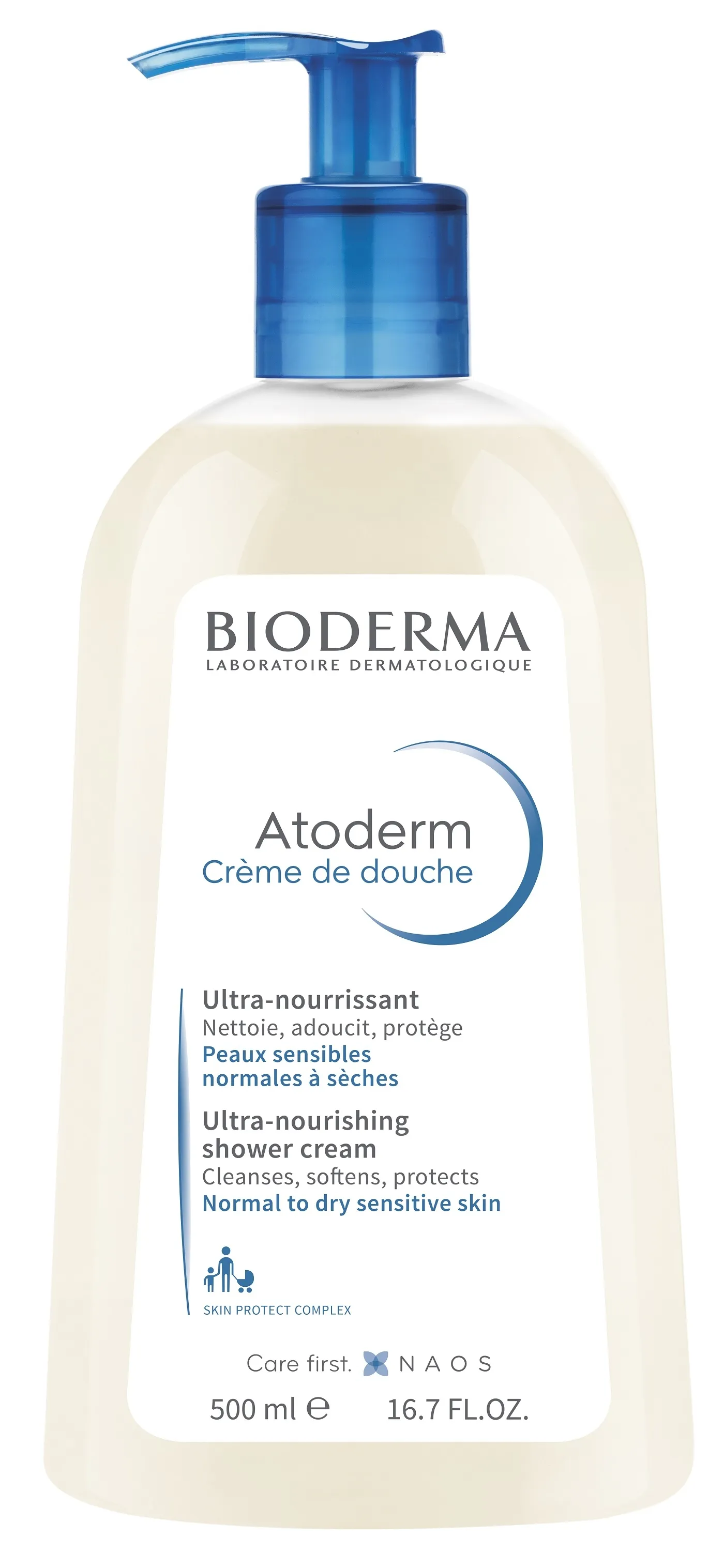 BIODERMA kreminis prausiklis ATODERM CREME DE DOUCHE, 500ml -  