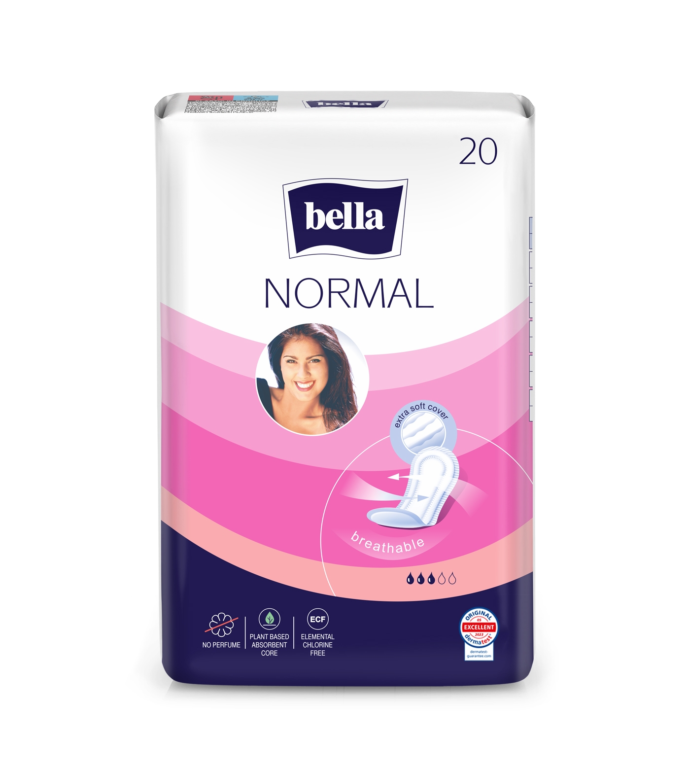 BELLA hig.paketai Normal N20 -  