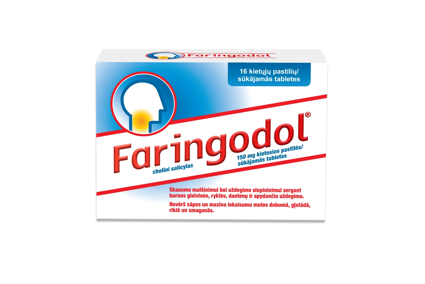 Faringodol past. 150mg N16 -  