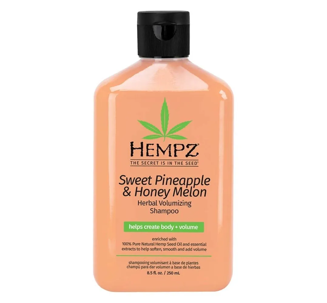 Hempz Sweet Pineapple & Honey Melon šampūnas plaukų apimčiai, 250ml -  