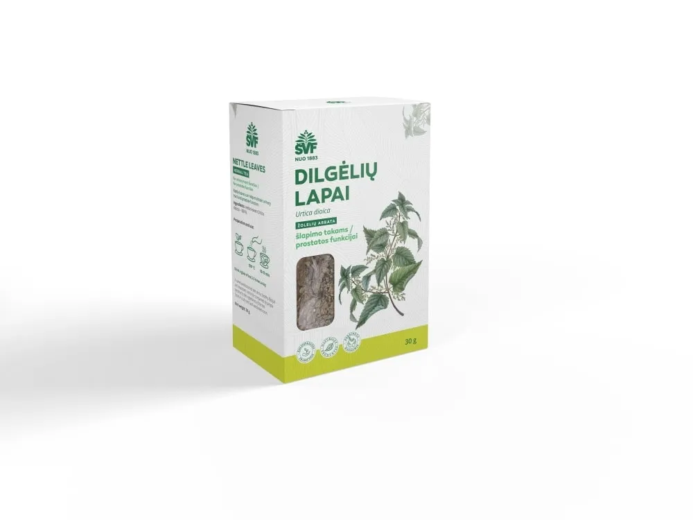 ŠVF žolelių arbata DILGĖLIŲ LAPAI, 30g -  