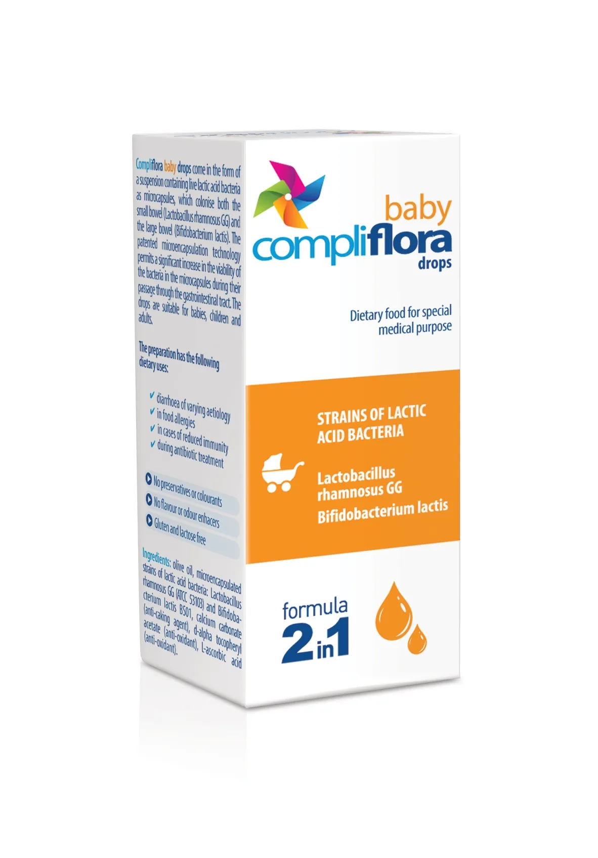 COMPLIFLORA lašai BABY DROPS, 5ml -  