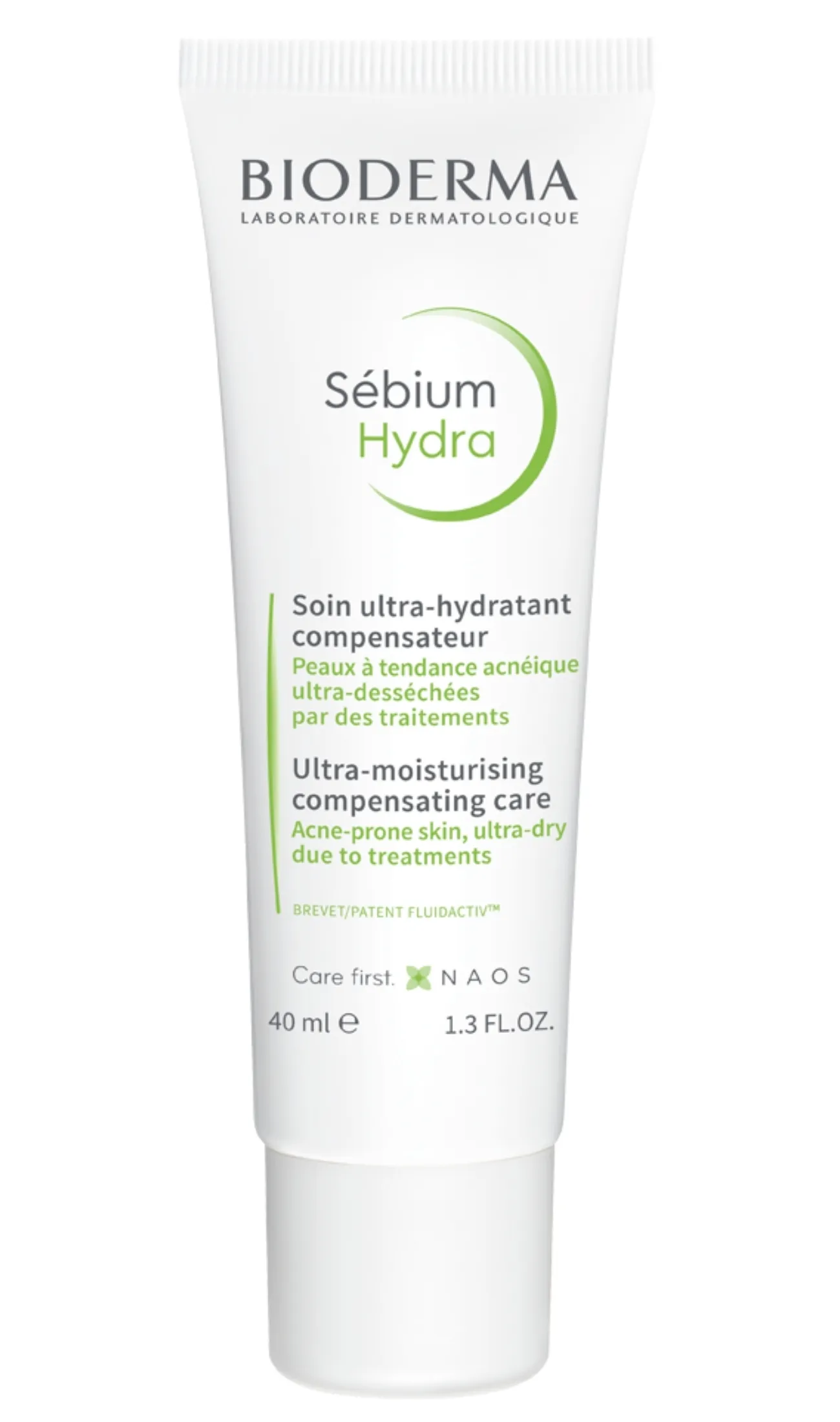 BIODERMA drėkinantis kremas riebiai ar mišriai odai SEBIUM HYDRA, 40ml -  