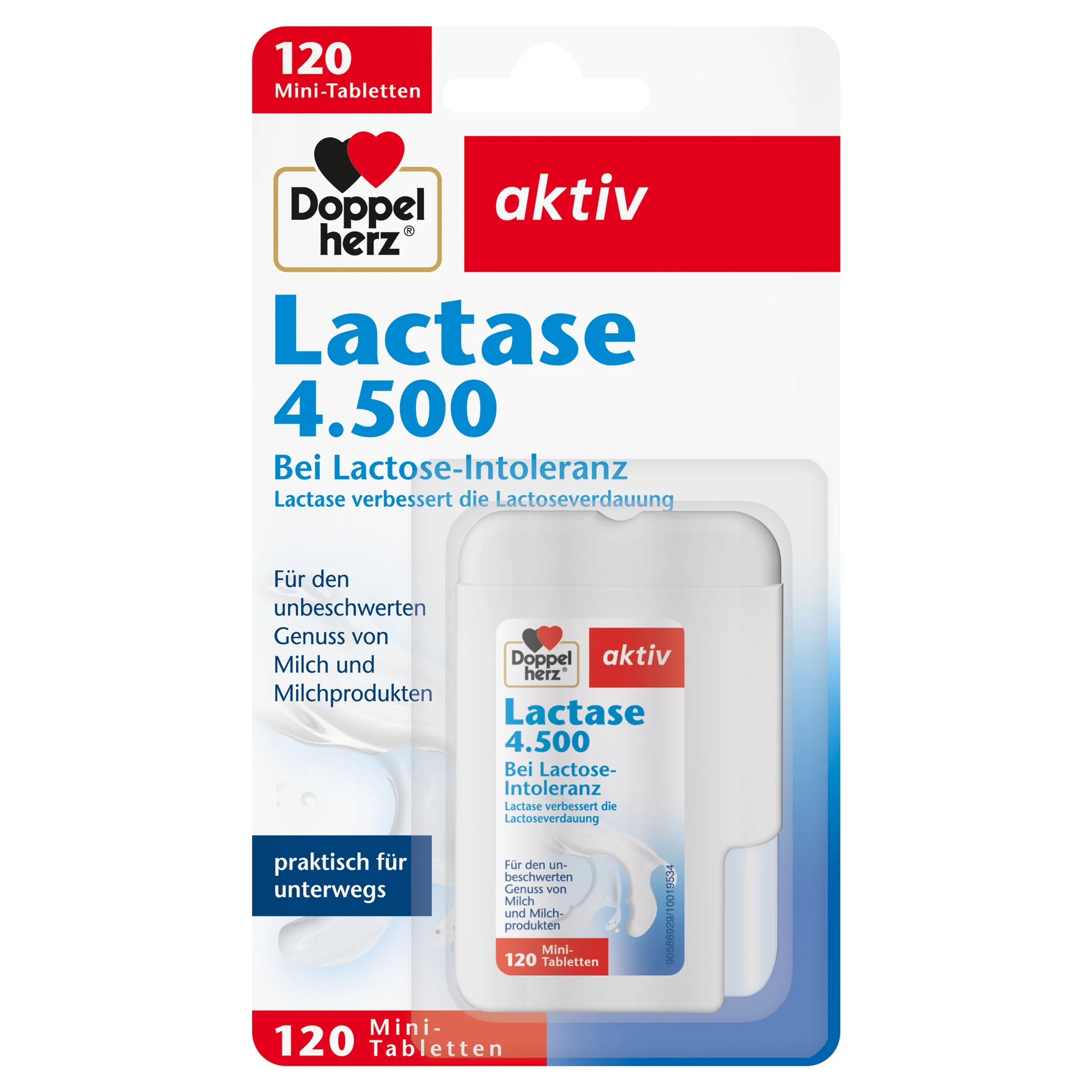 Doppelherz aktiv Lactase 4.500 -  