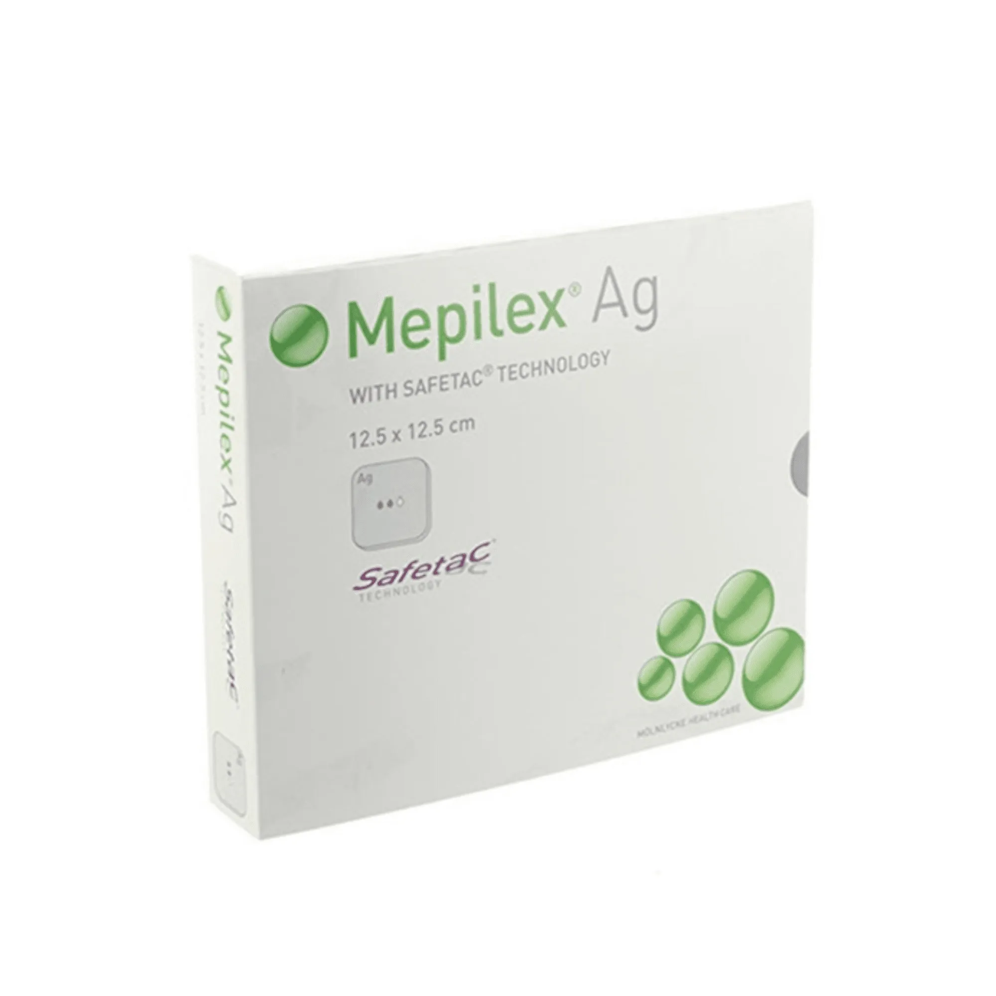MEPILEX AG tvarstis 12,5 x 12,5cm, N5 -  