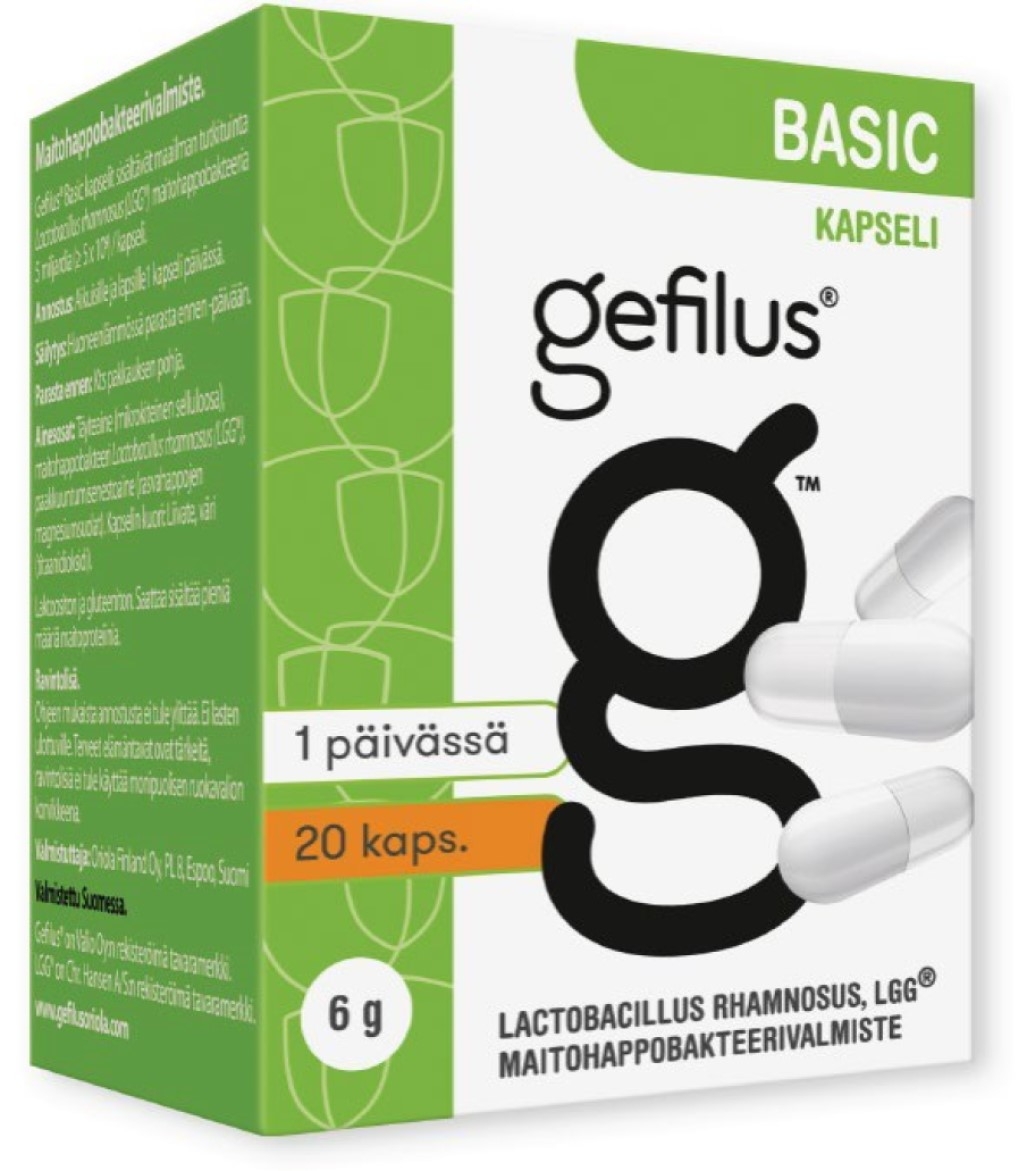 Gefilus Basic kapsulės N20 -  