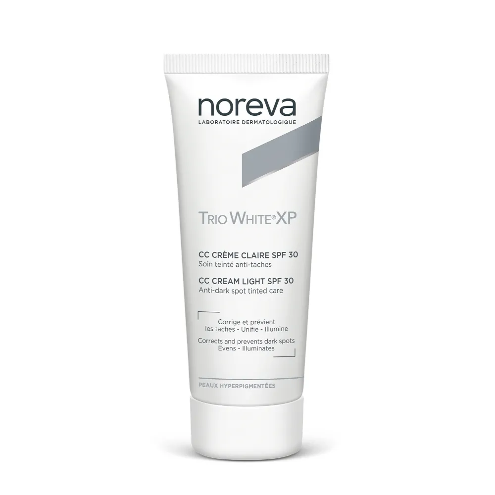 NOREVA pigmentines dėmes šalinantis toninis kremas TRIO WHITE XP, 40ml -  