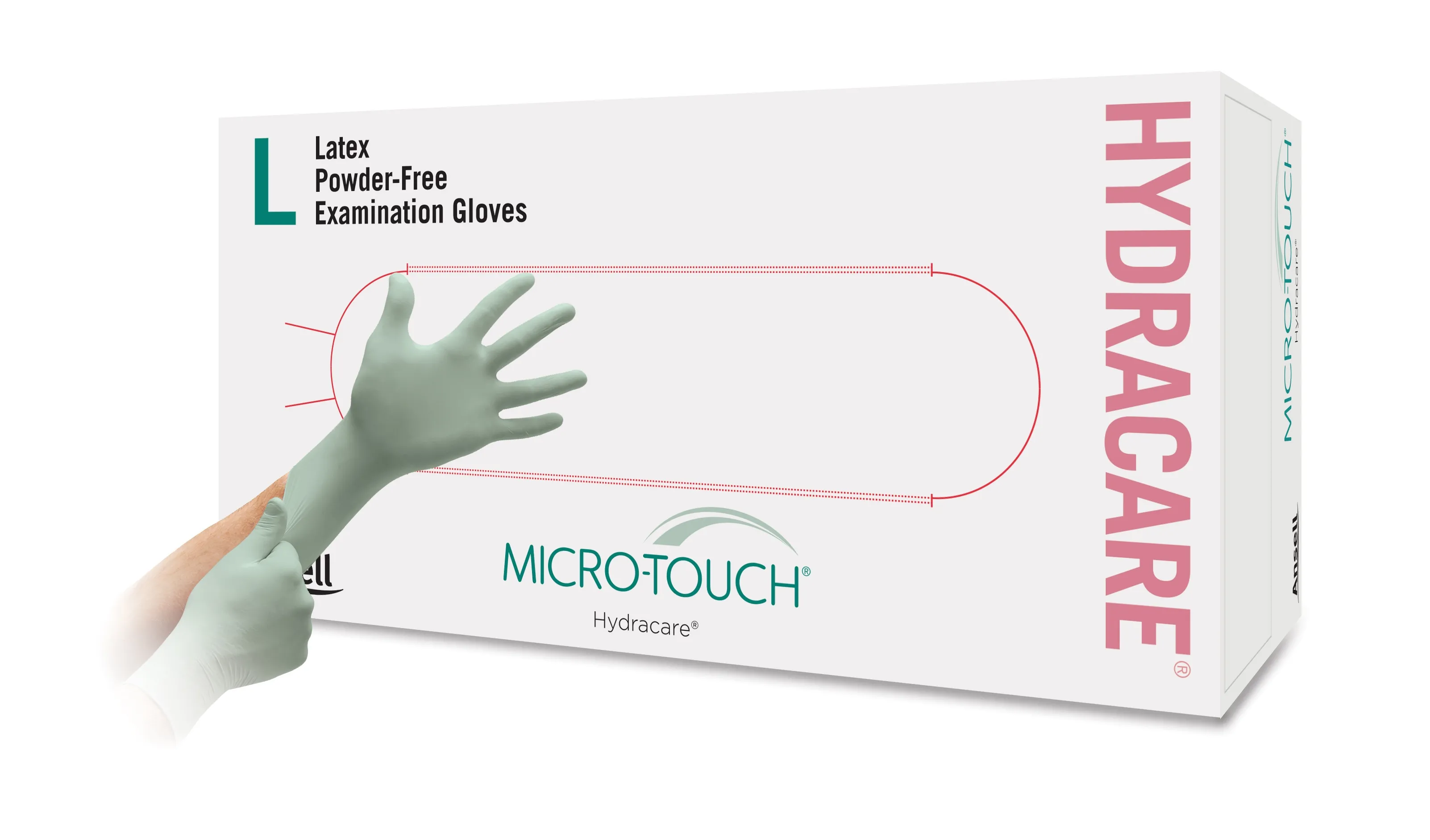 MICRO-TOUCH® nesterilios pirštinės HYDRACARE, L, N100 -  