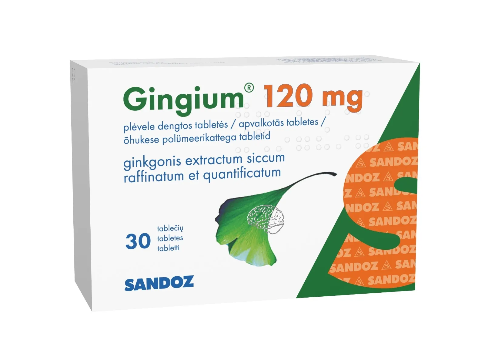 Gingium 120mg tab. N30 -  1