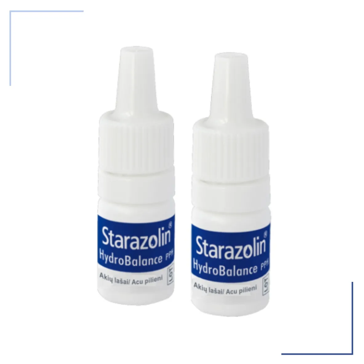 STARAZOLIN HYDROBALANCE akių lašai, 5ml, N2 -  3
