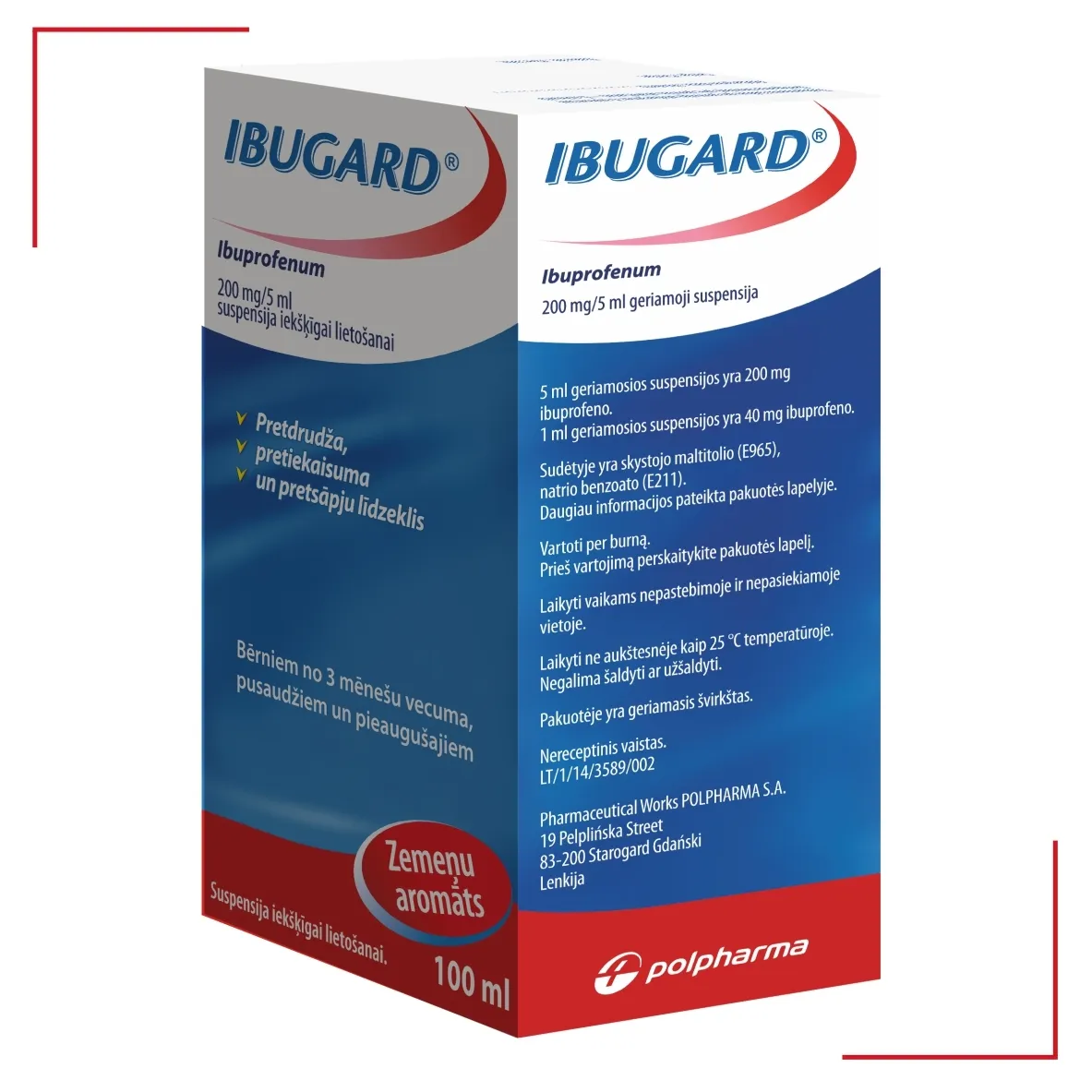 Ibugard 200mg/5ml susp.100ml N1 -  2